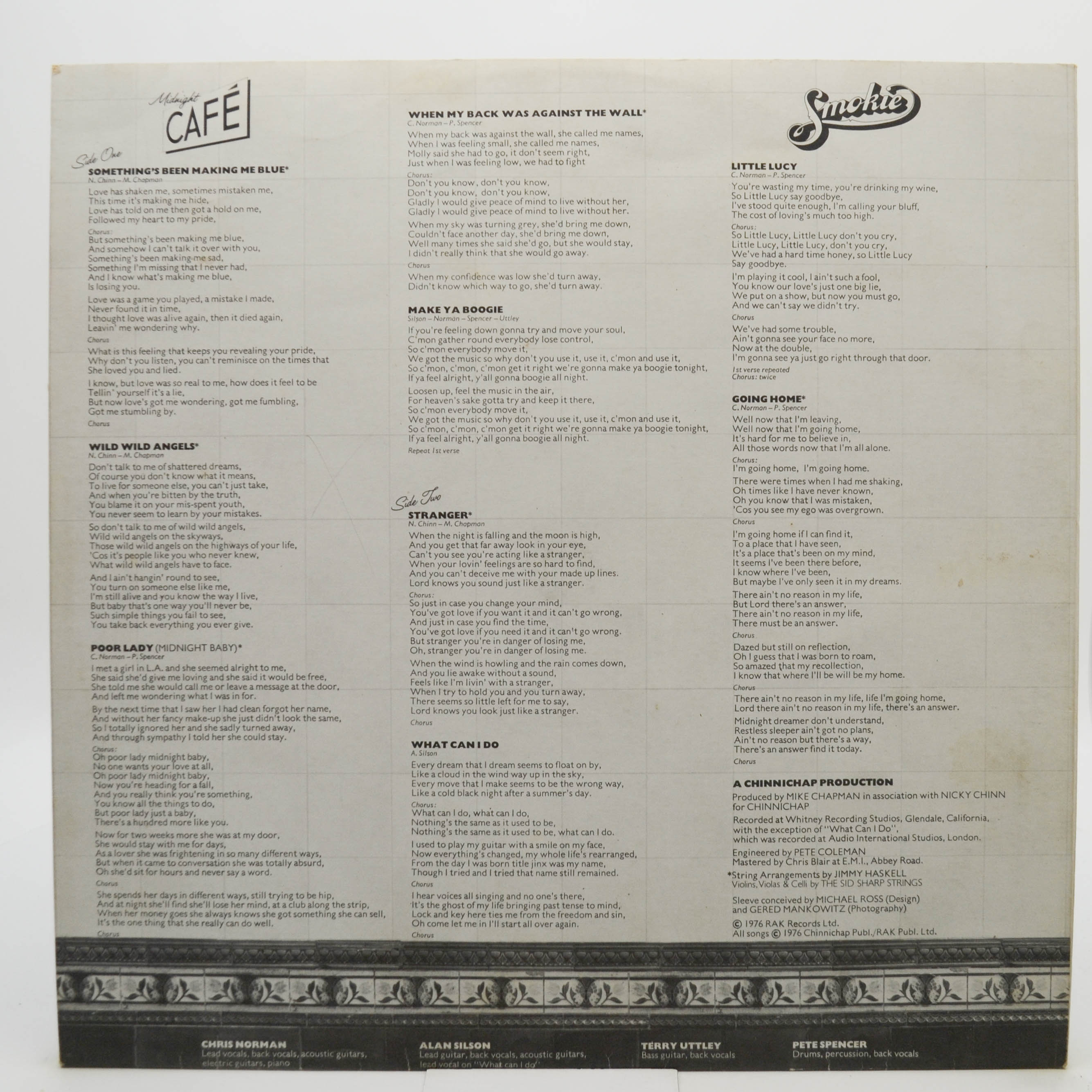 Smokie — Midnight Café, 1976