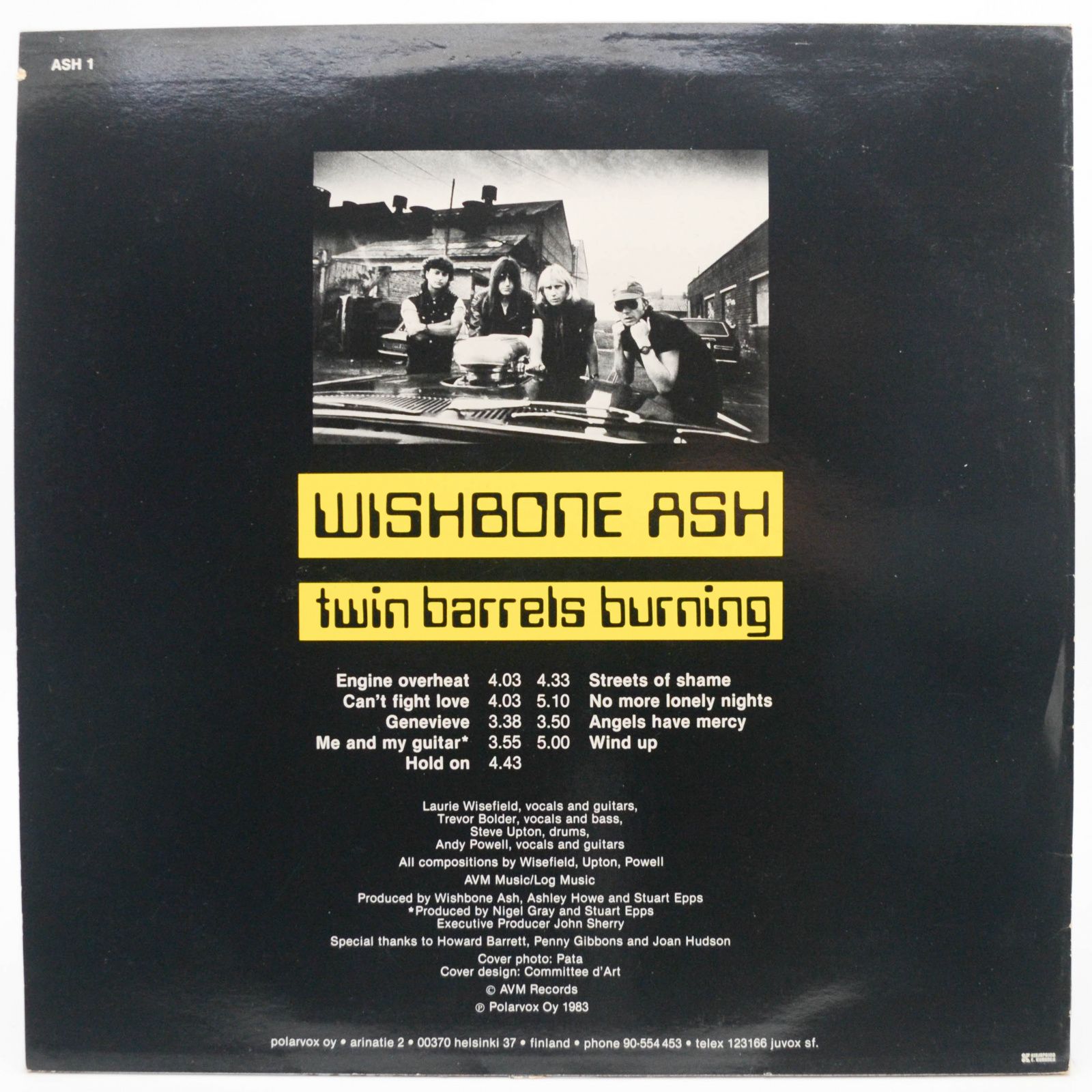 Wishbone Ash — Twin Barrels Burning, 1982