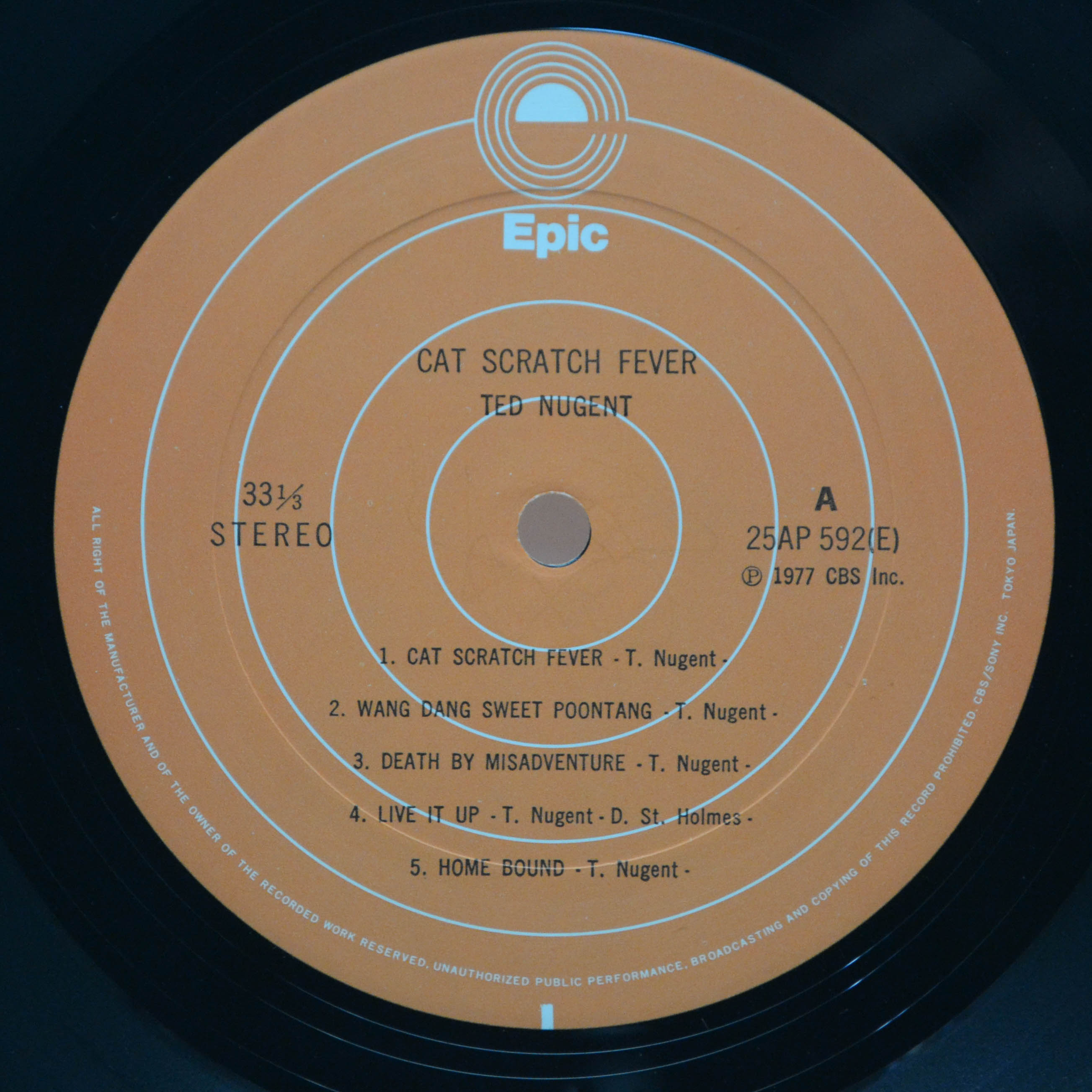 Ted Nugent — Cat Scratch Fever, 1977