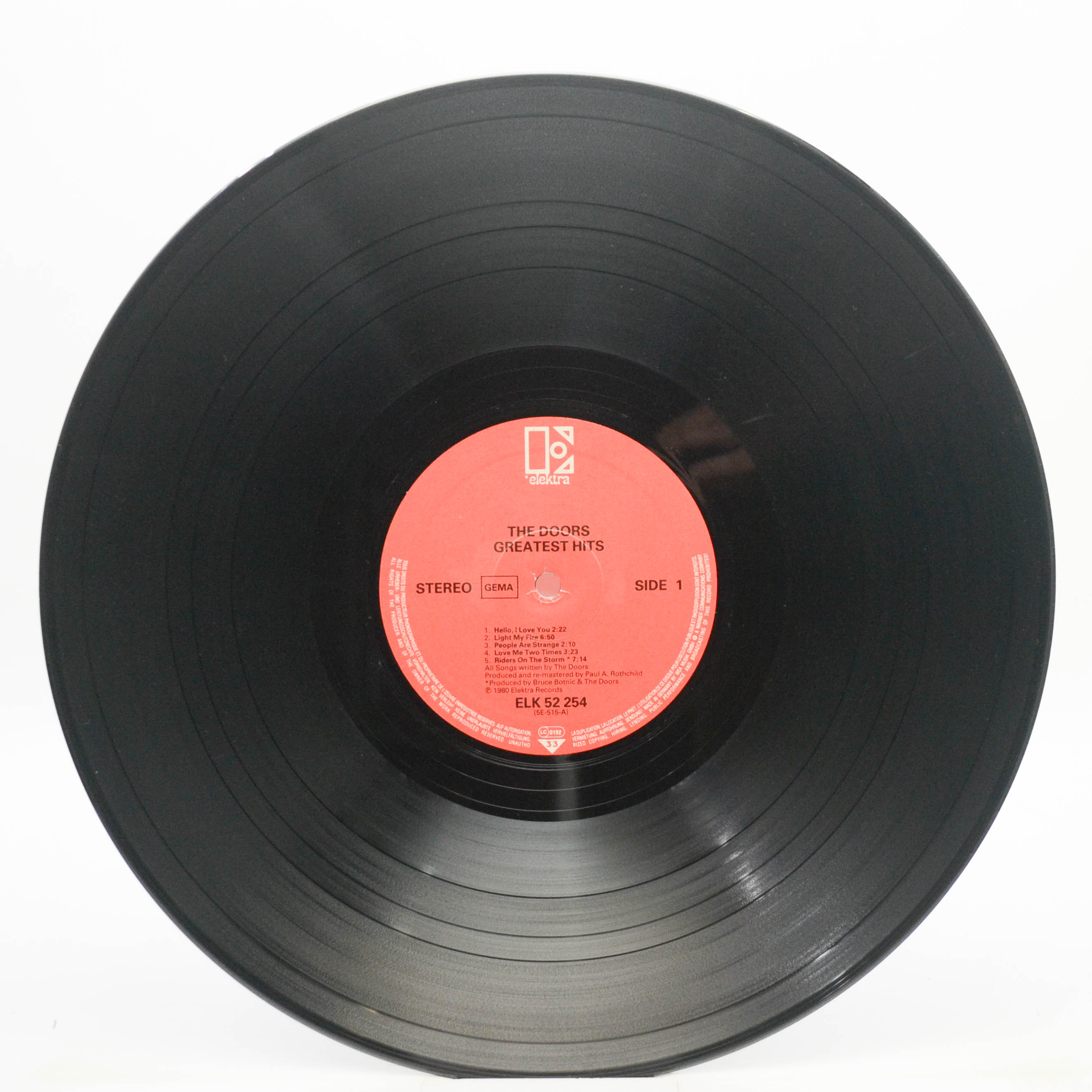 Doors — Greatest Hits, 1980