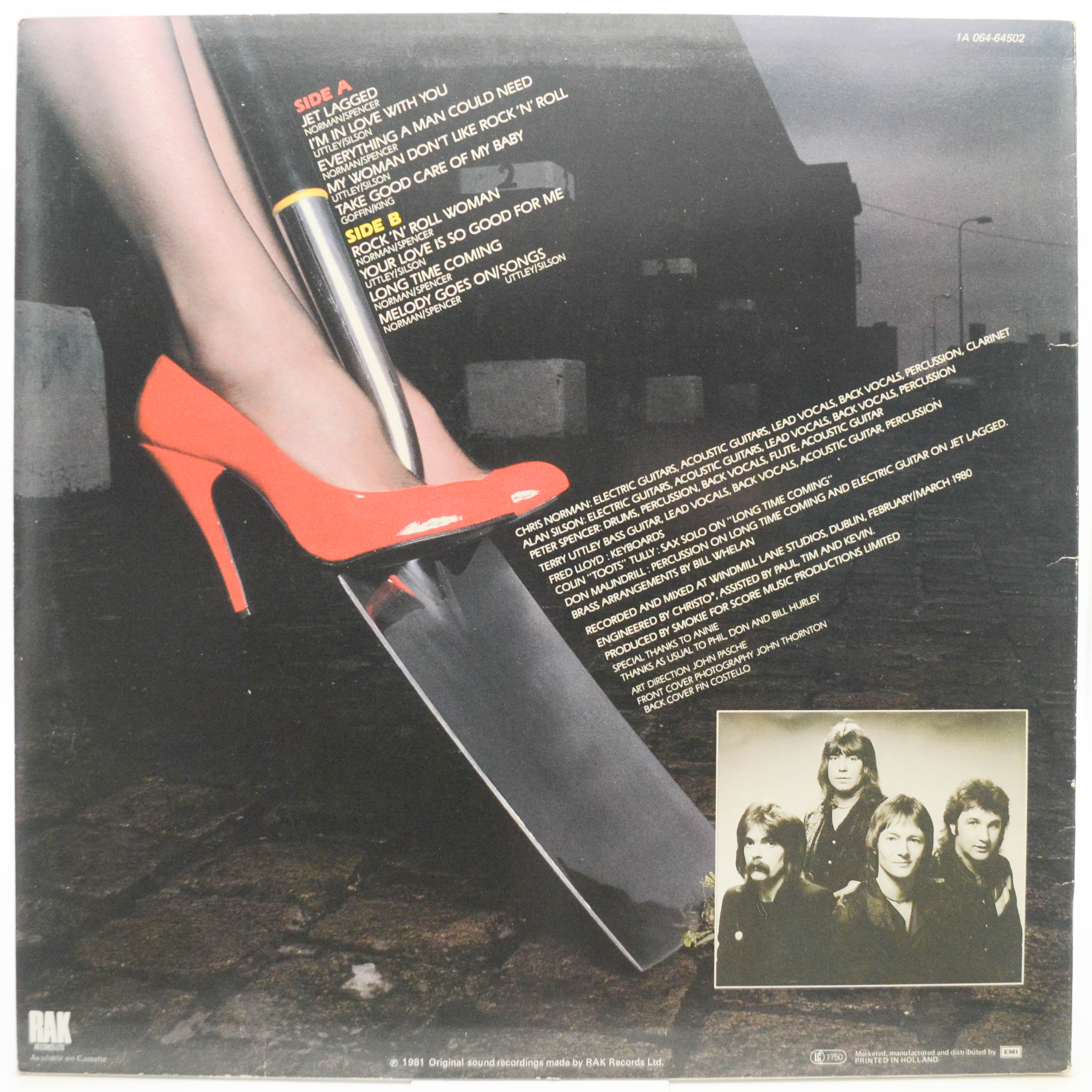 Smokie — Solid Ground, 1981