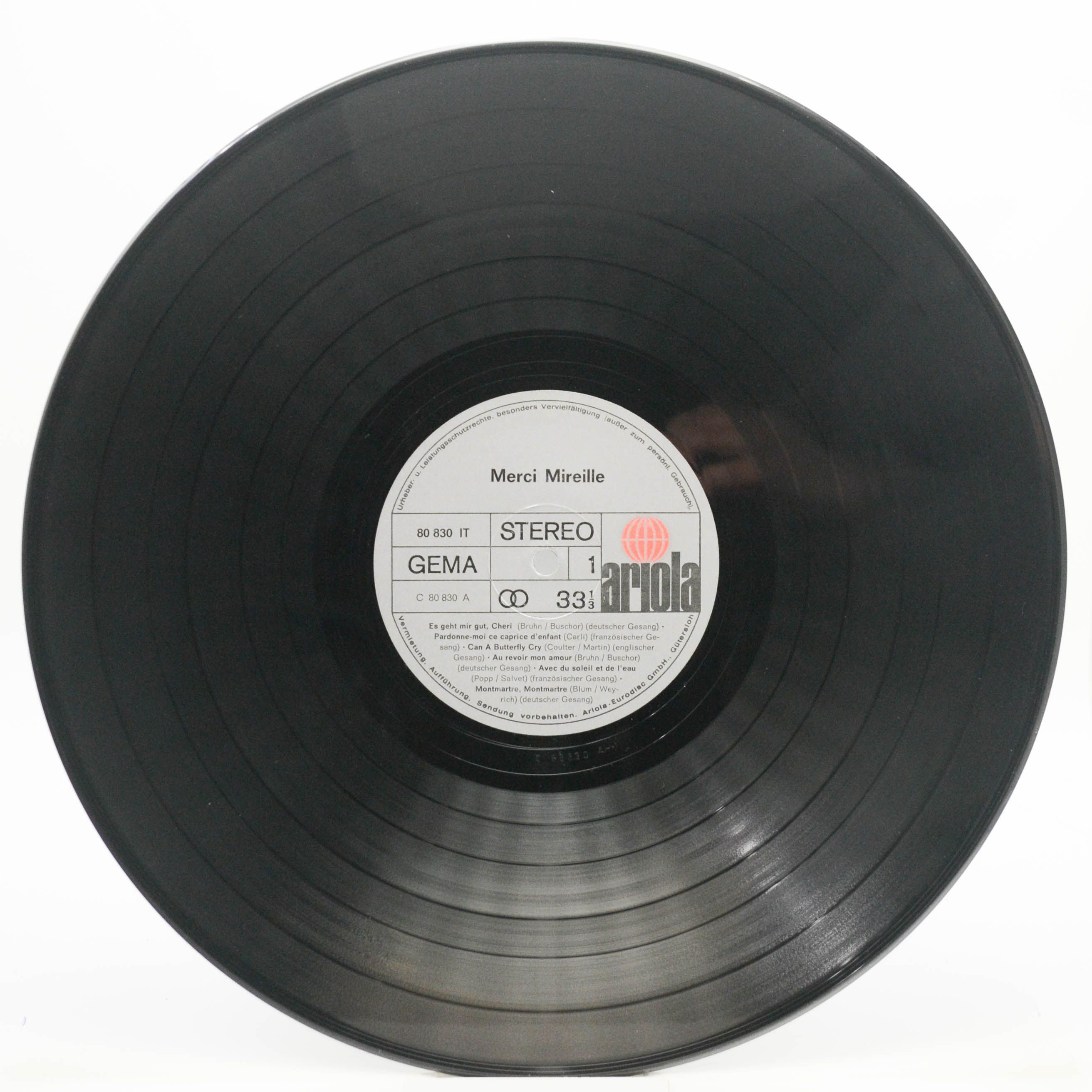 Mireille Mathieu — Merci Mireille, 1970