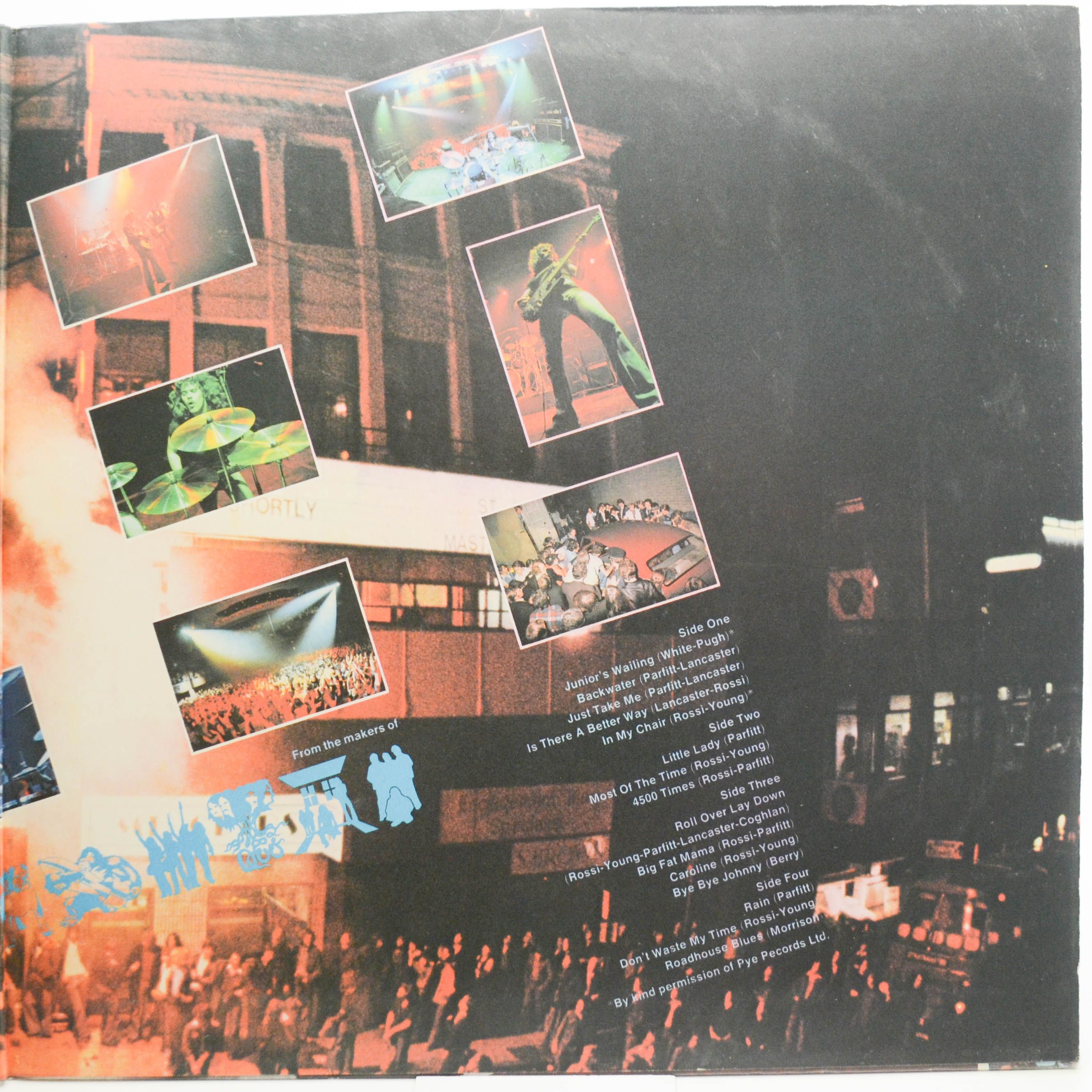 Status Quo — Live! (2LP, poster), 1977