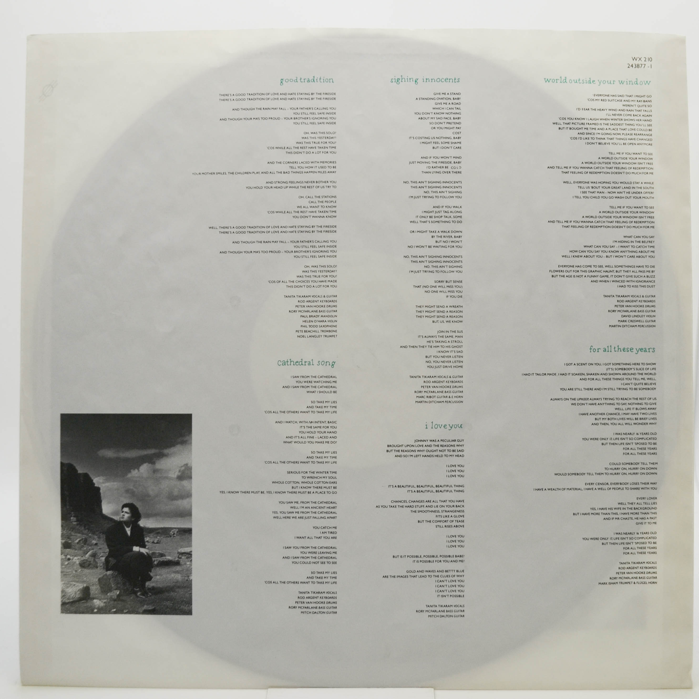 Tanita Tikaram — Ancient Heart, 1988