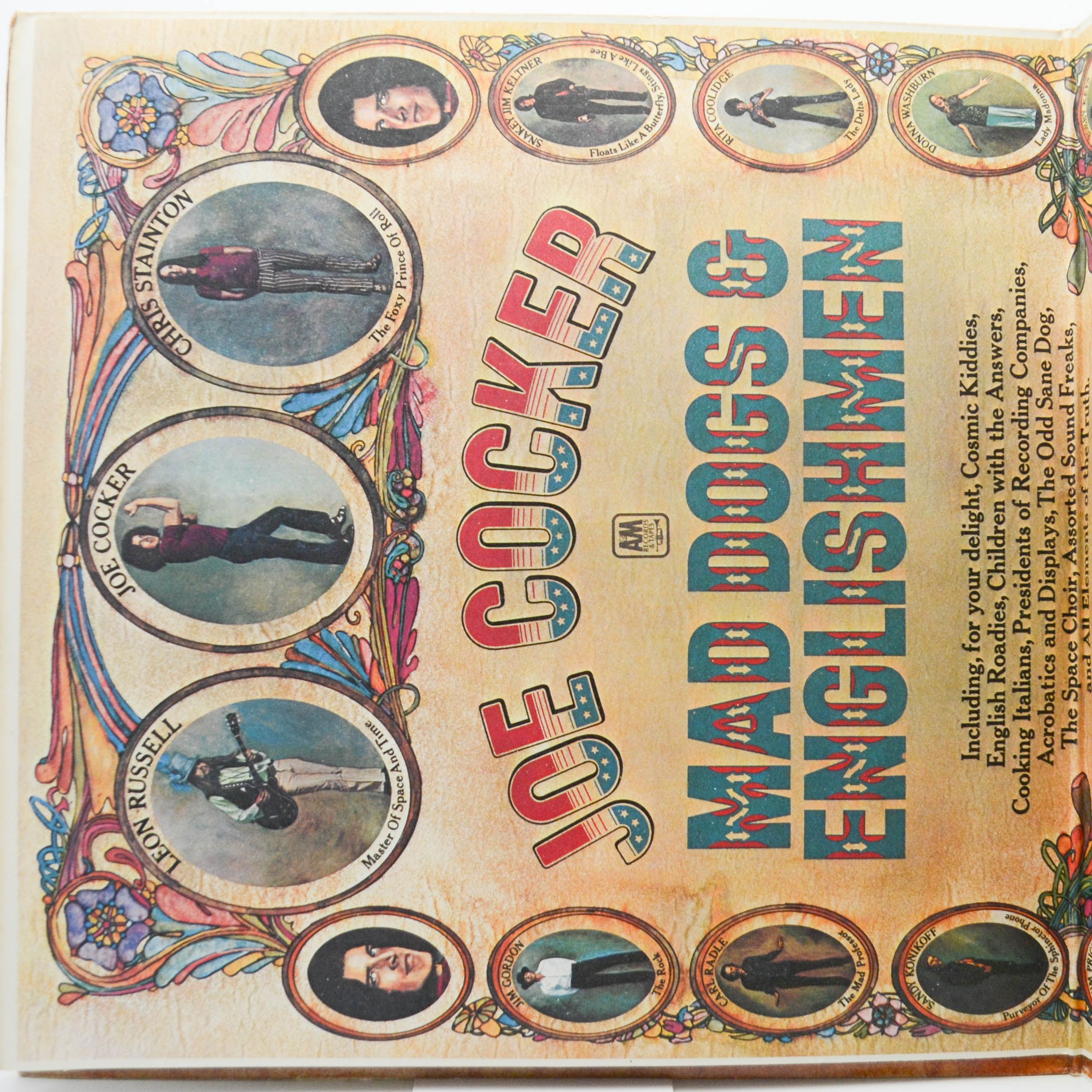 Joe Cocker — Mad Dogs & Englishmen (2LP, 1-st, UK), 1970