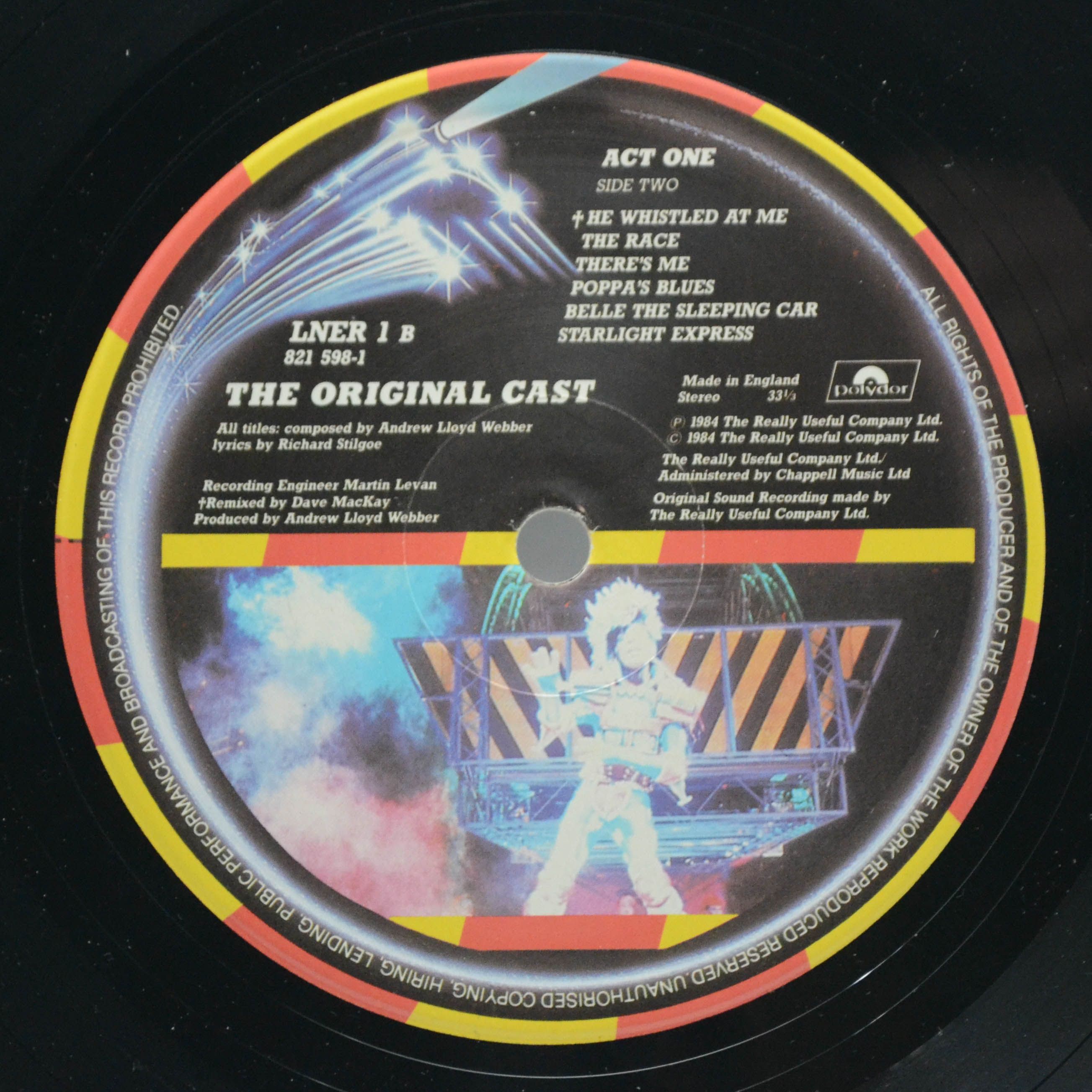 Andrew Lloyd Webber — Starlight Express (2LP, 1-st, UK, booklet), 1984