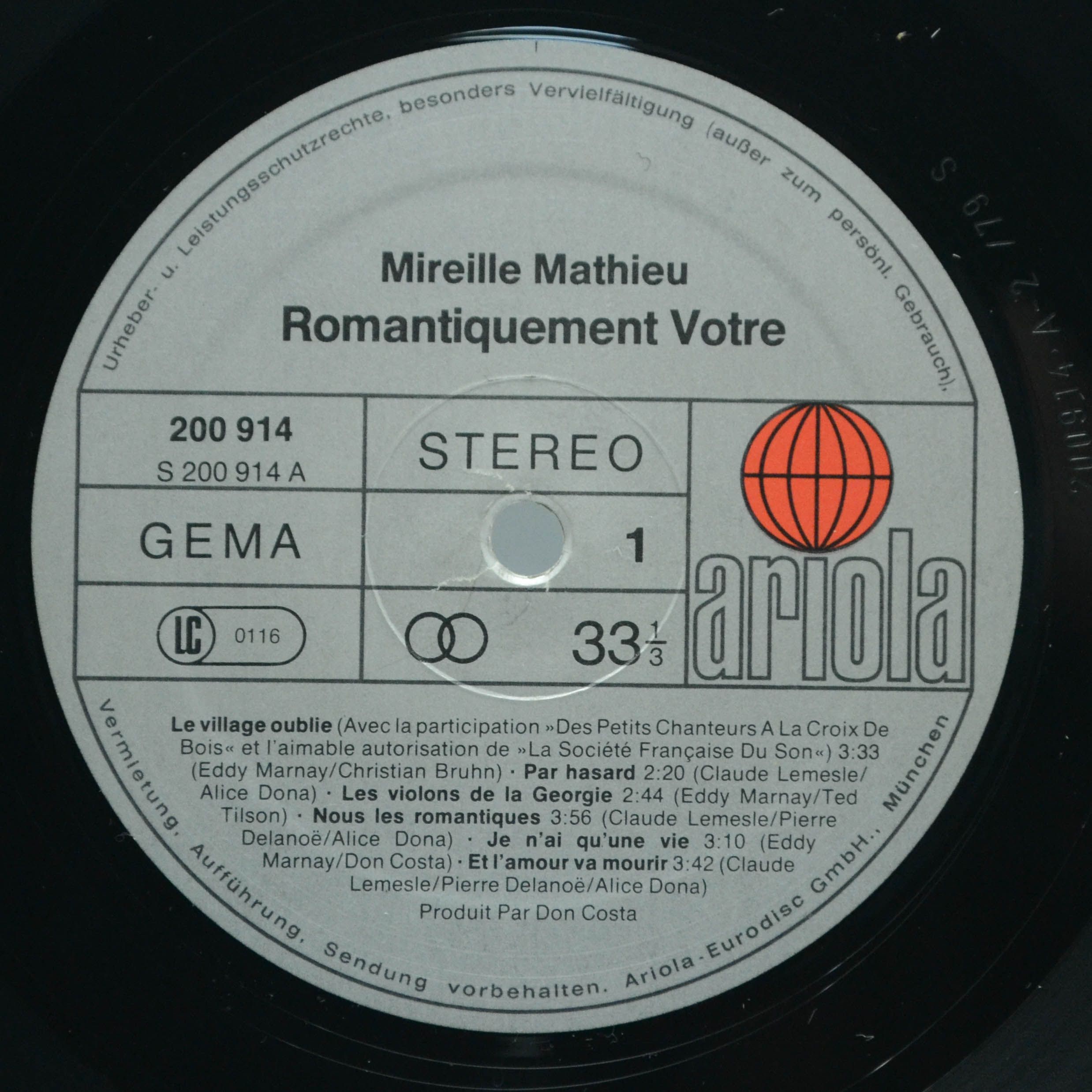 Mireille Mathieu — Romantiquement Votre...Un Enfant Viendra, 1979