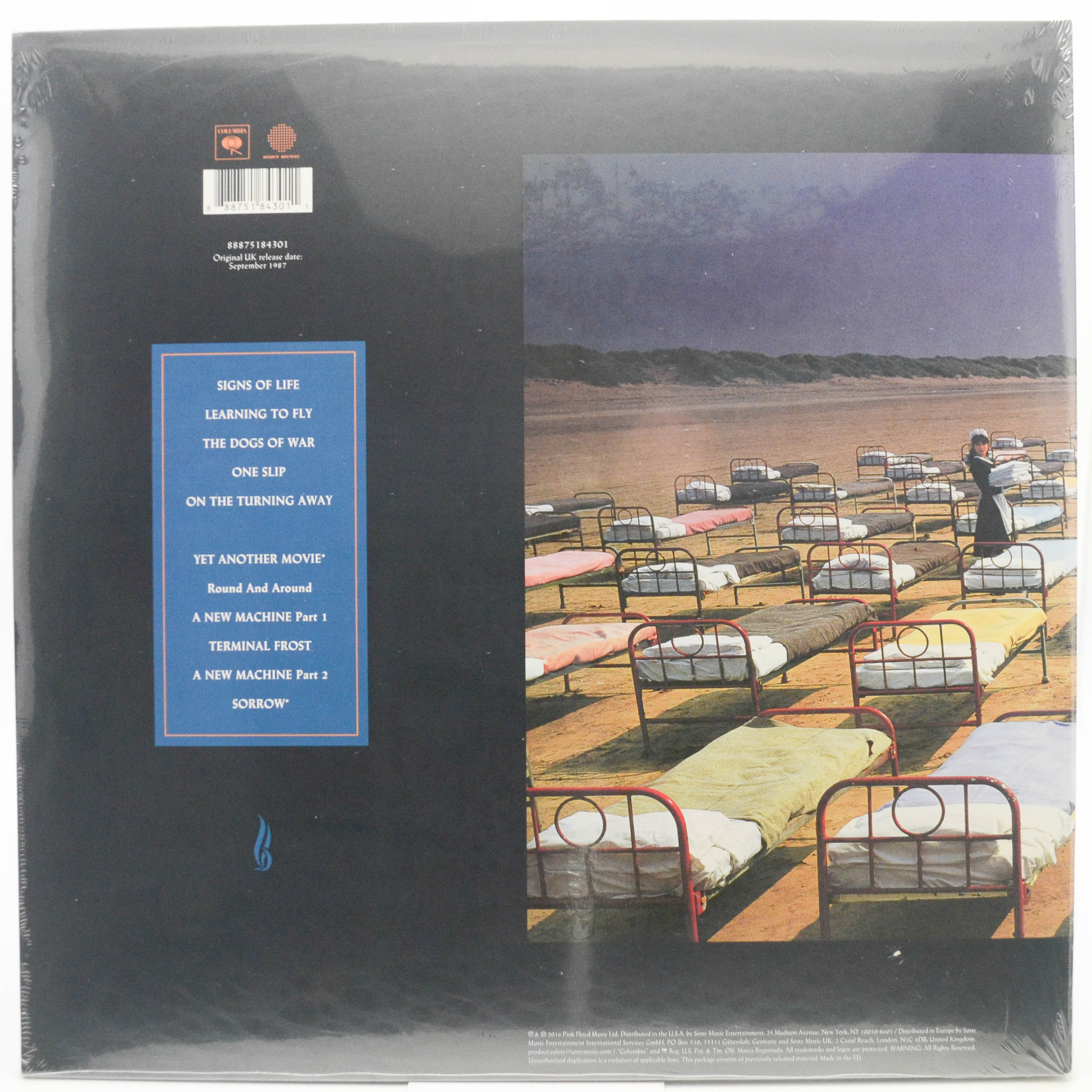 Pink Floyd — A Momentary Lapse Of Reason, 1987