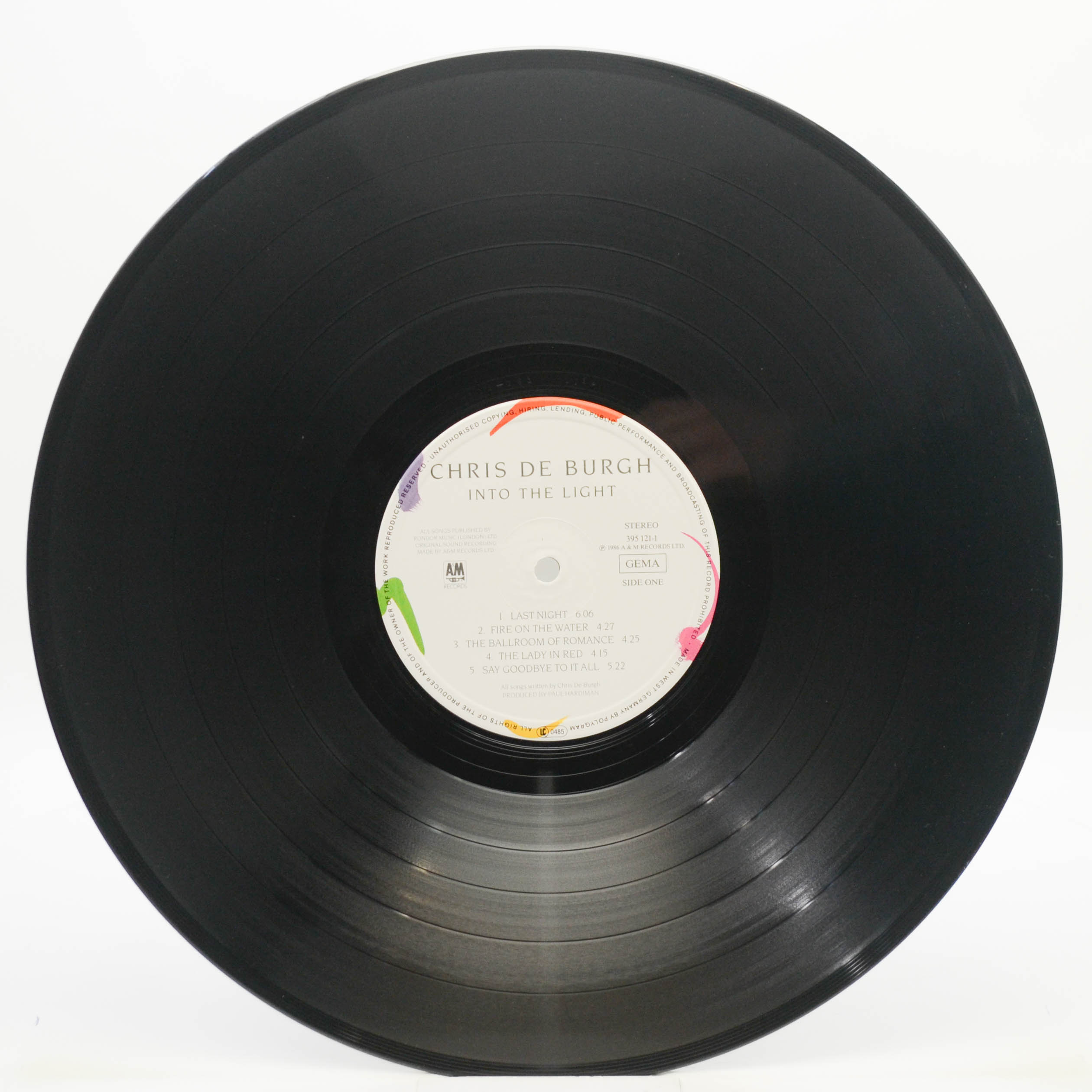 Chris de Burgh — Into The Light, 1986