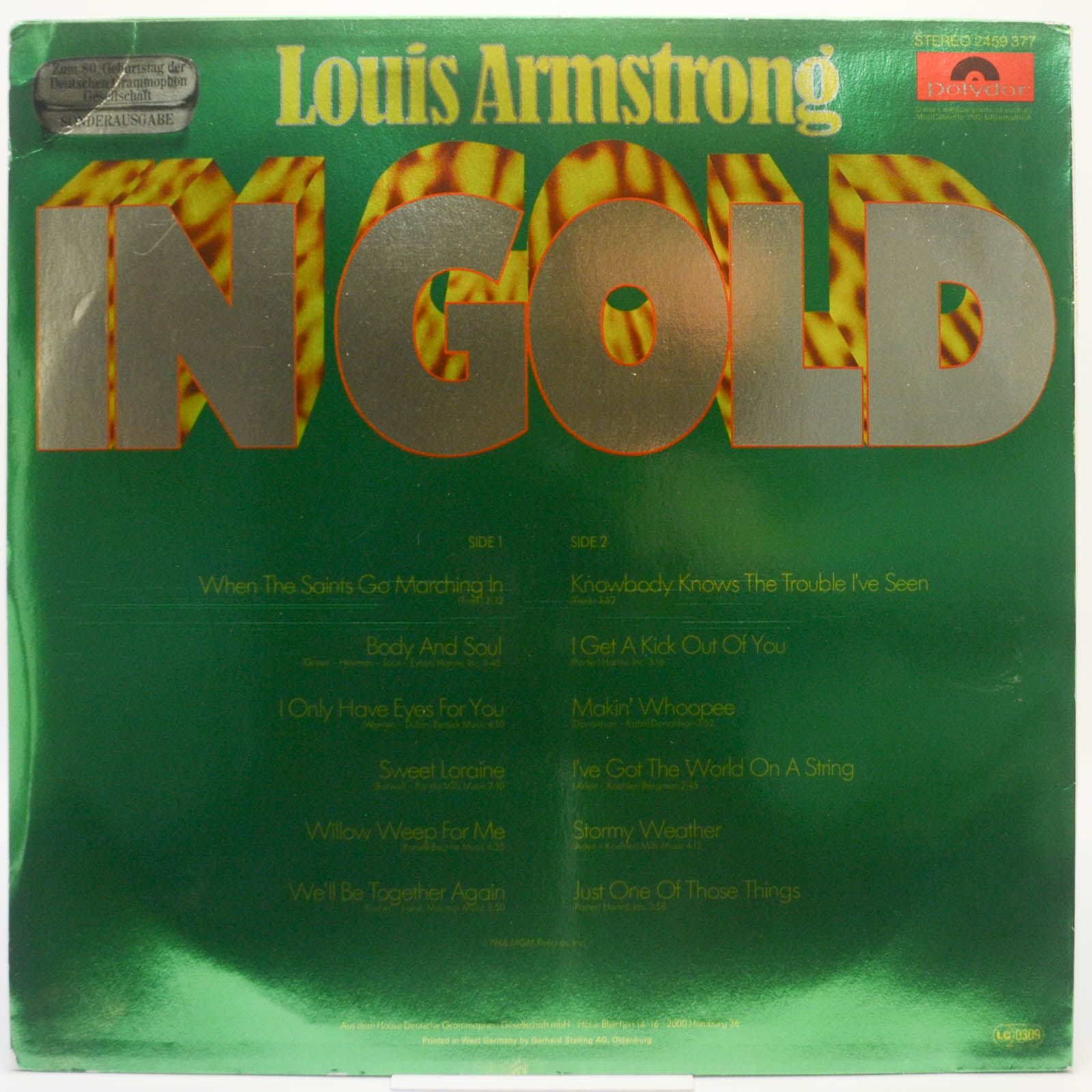 Louis Armstrong — In Gold, 1977