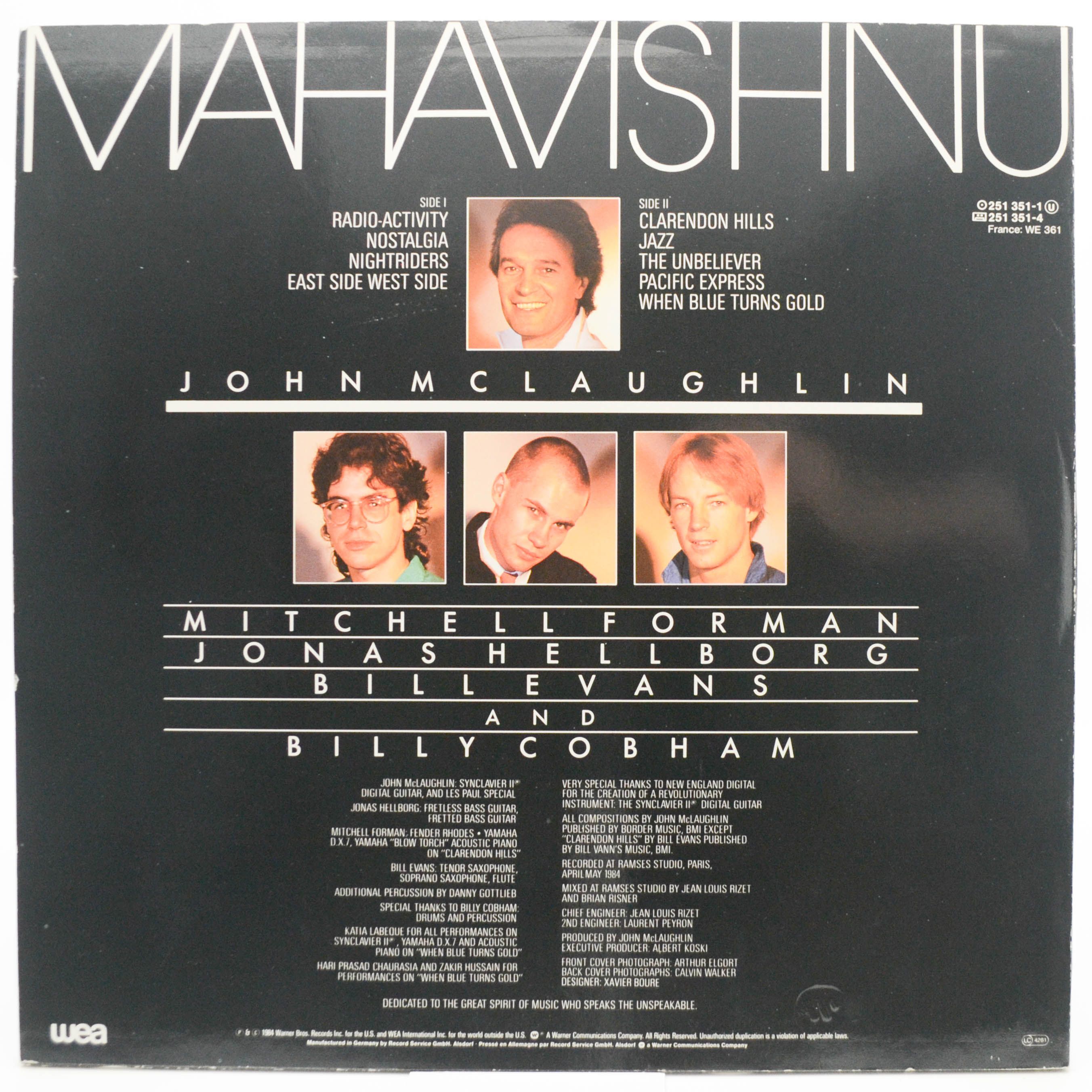 Mahavishnu — Mahavishnu, 1984