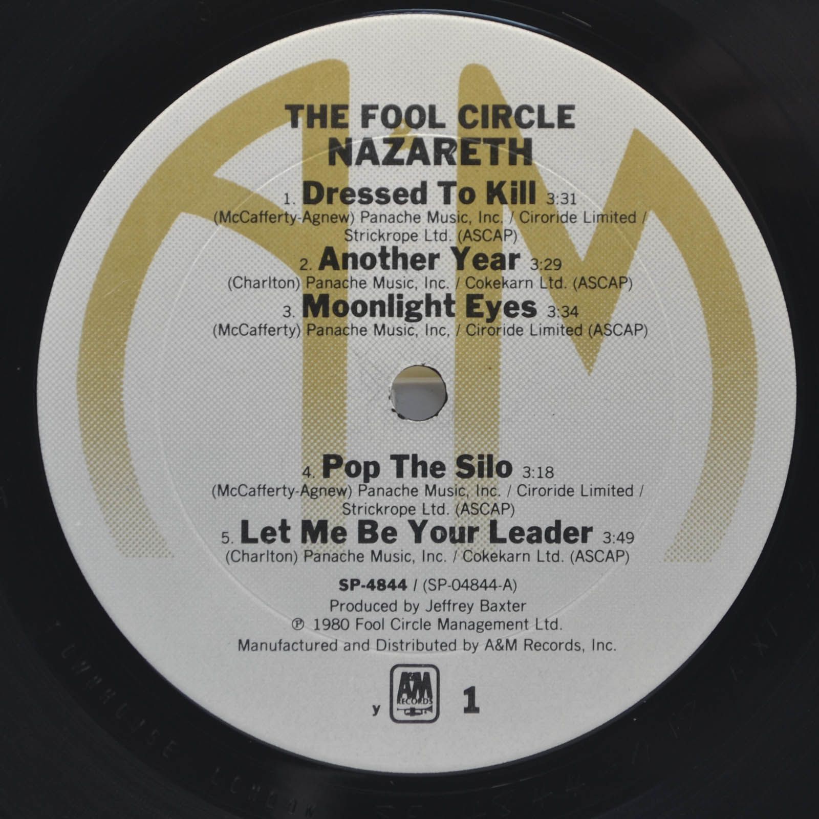 Nazareth — The Fool Circle (USA), 1980