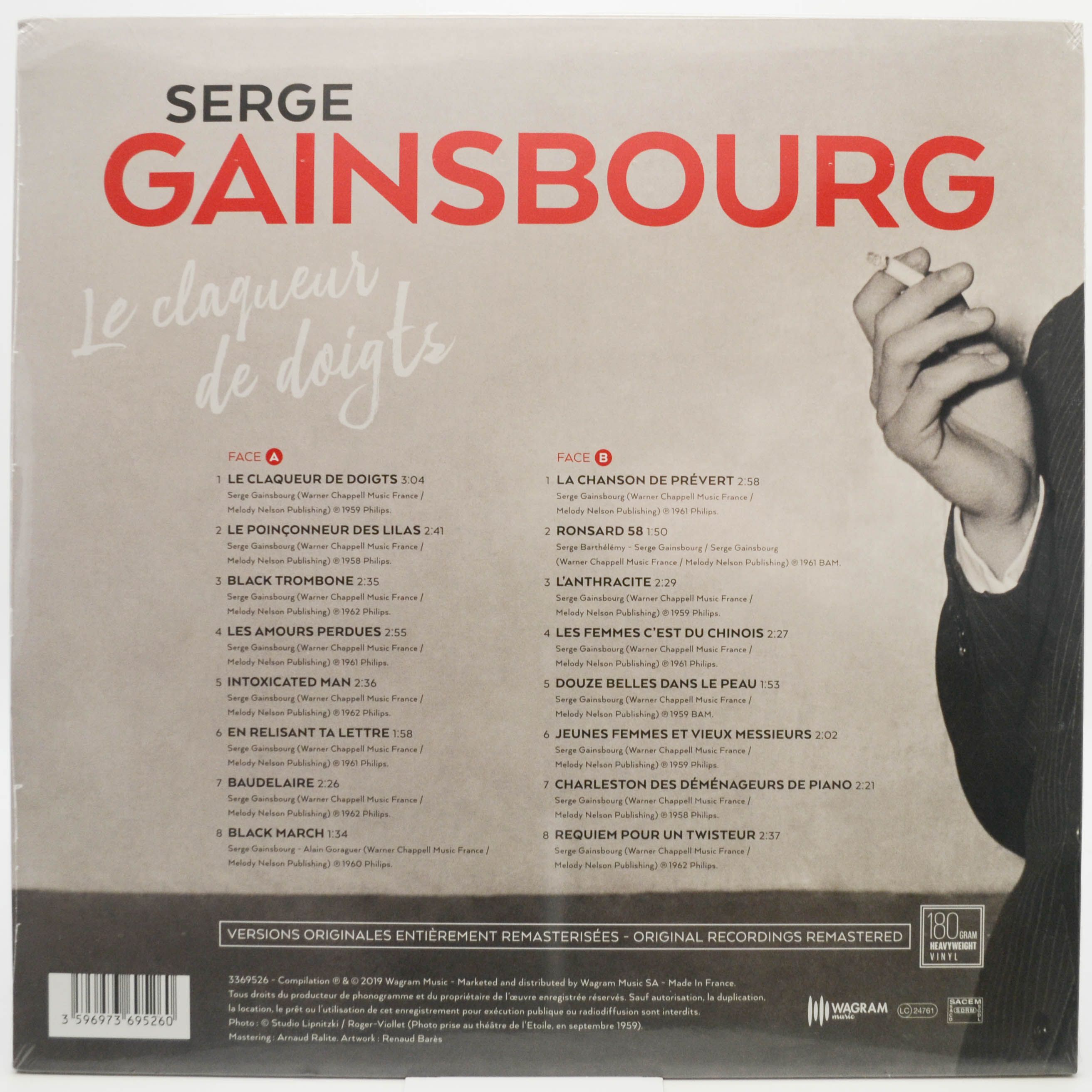 Serge Gainsbourg — Le Claqueur De Doigts (France), 2018