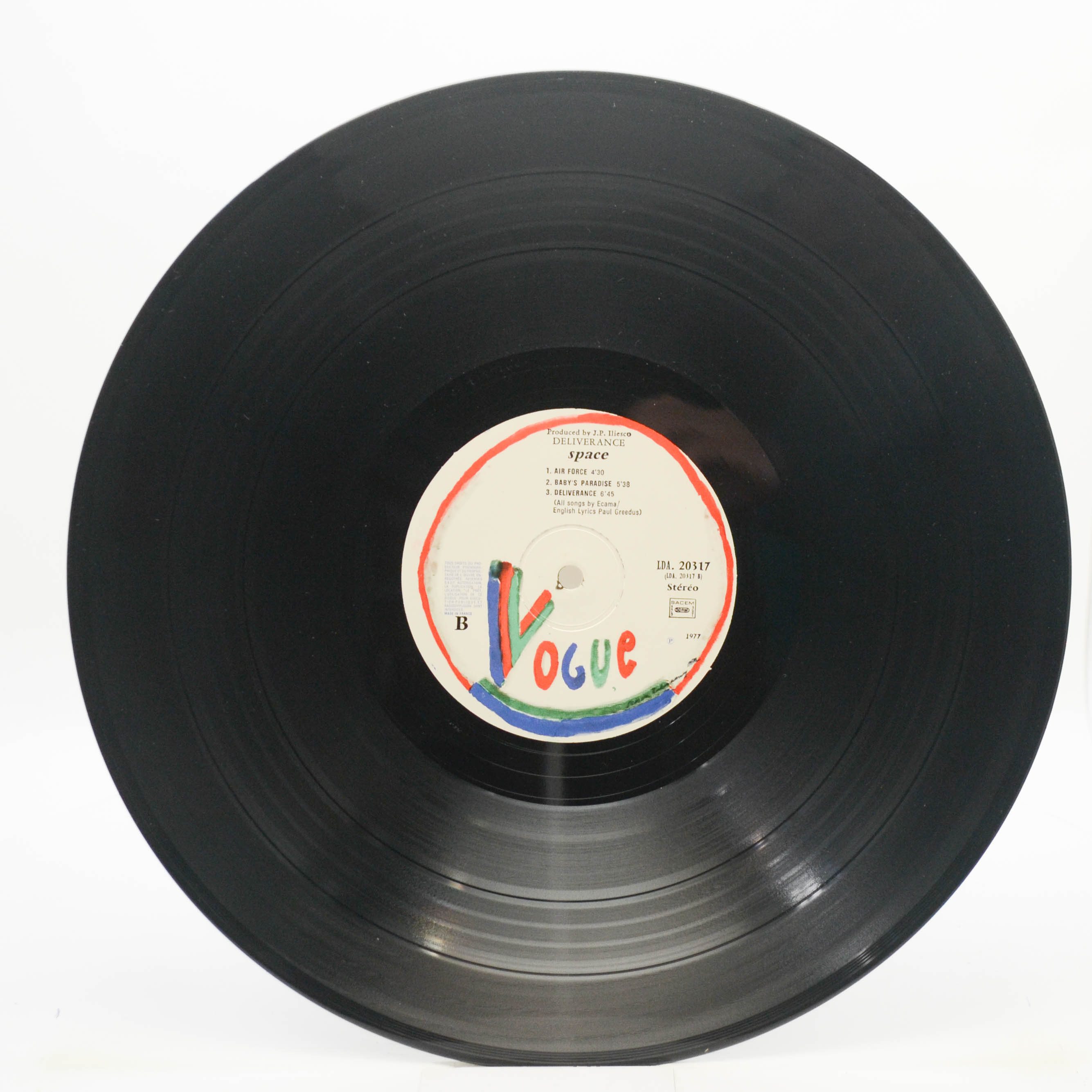 Space — Deliverance (1-st, France), 1977