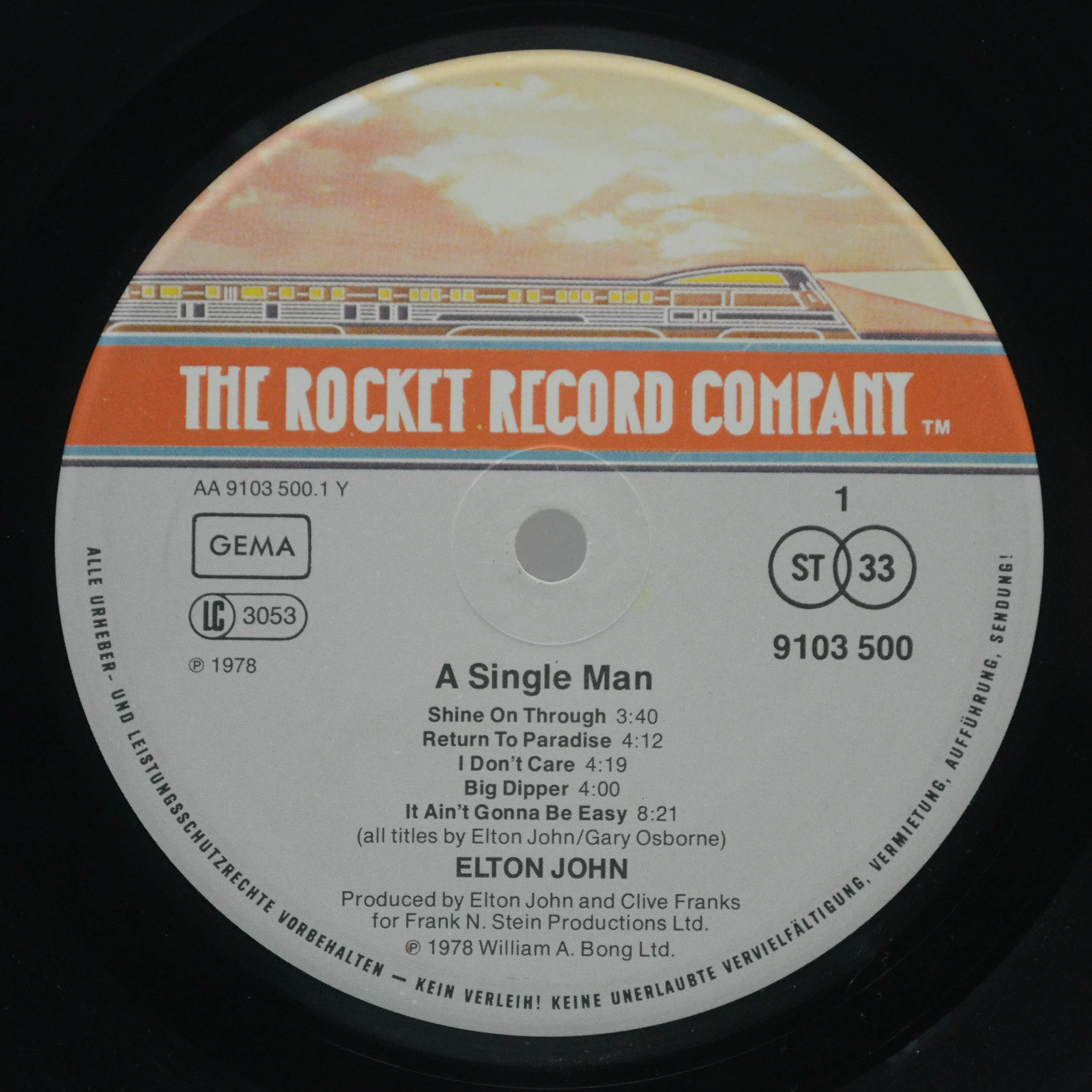 Elton John — A Single Man, 1978