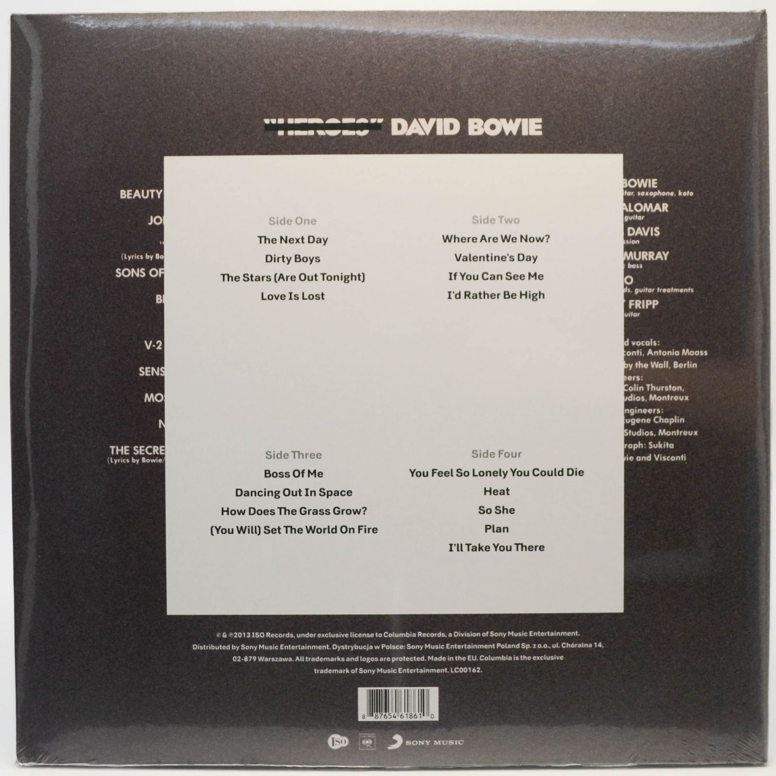 David Bowie — The Next Day (2LP+CD), 2013