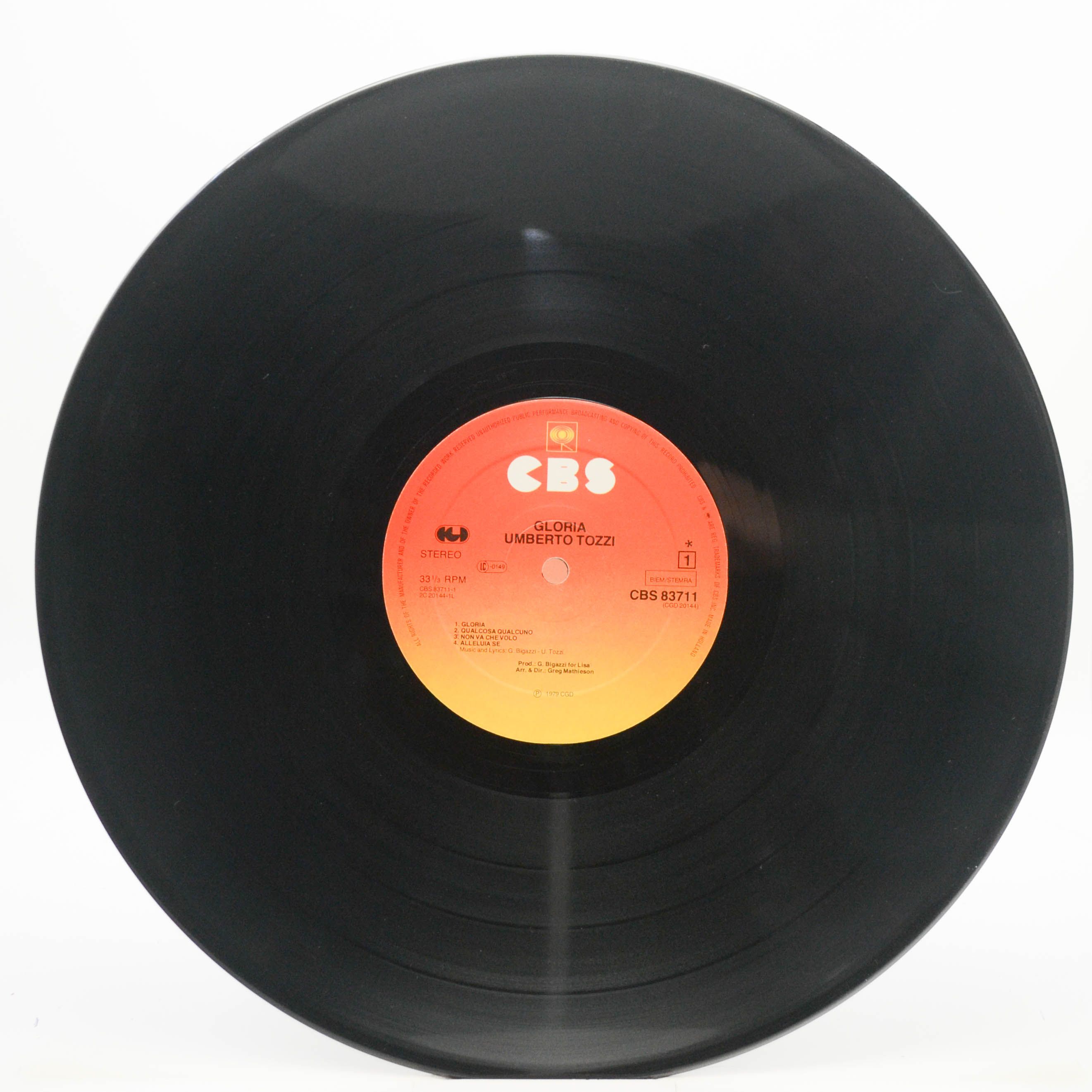 Umberto Tozzi — Gloria, 1979