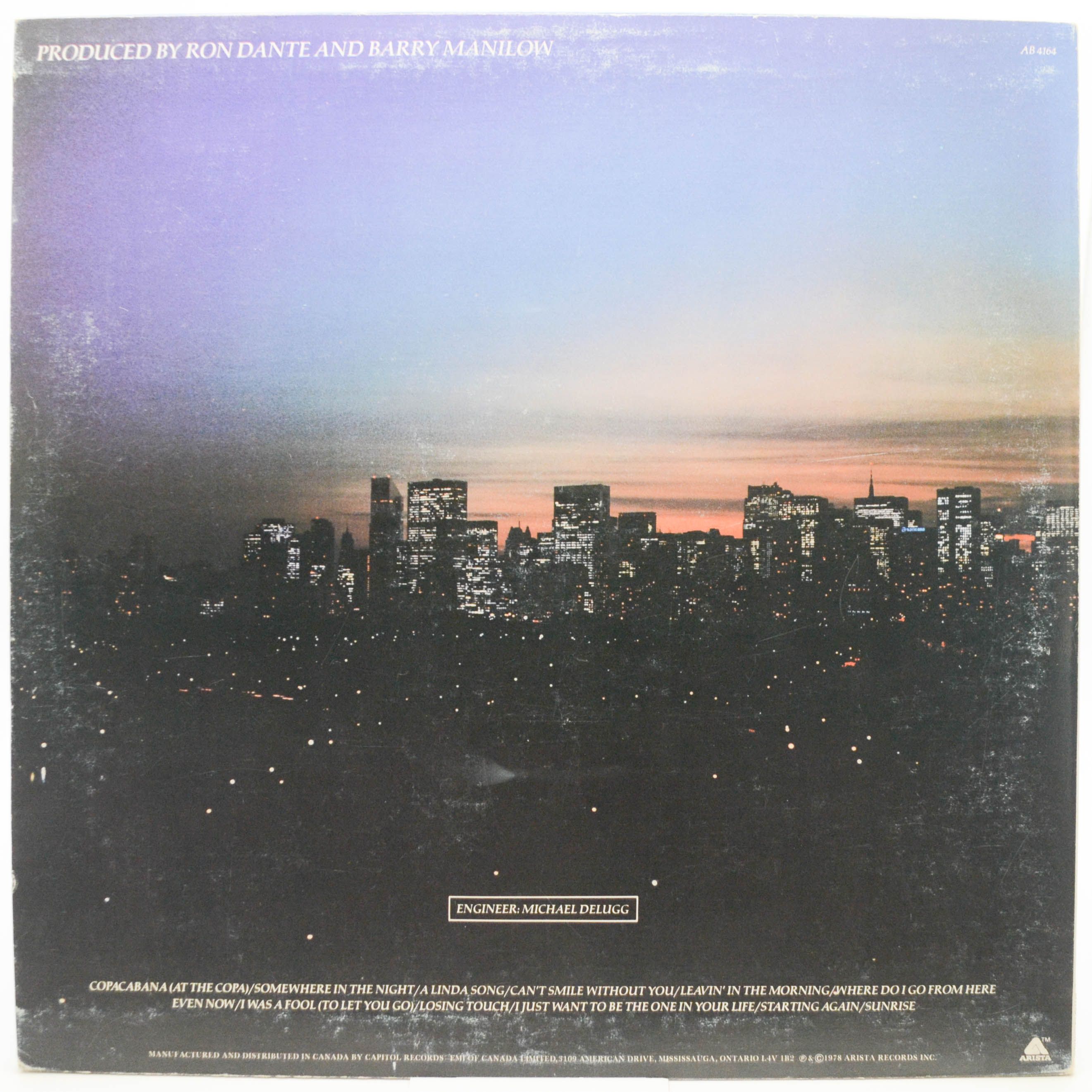 Barry Manilow — Even Now, 1978