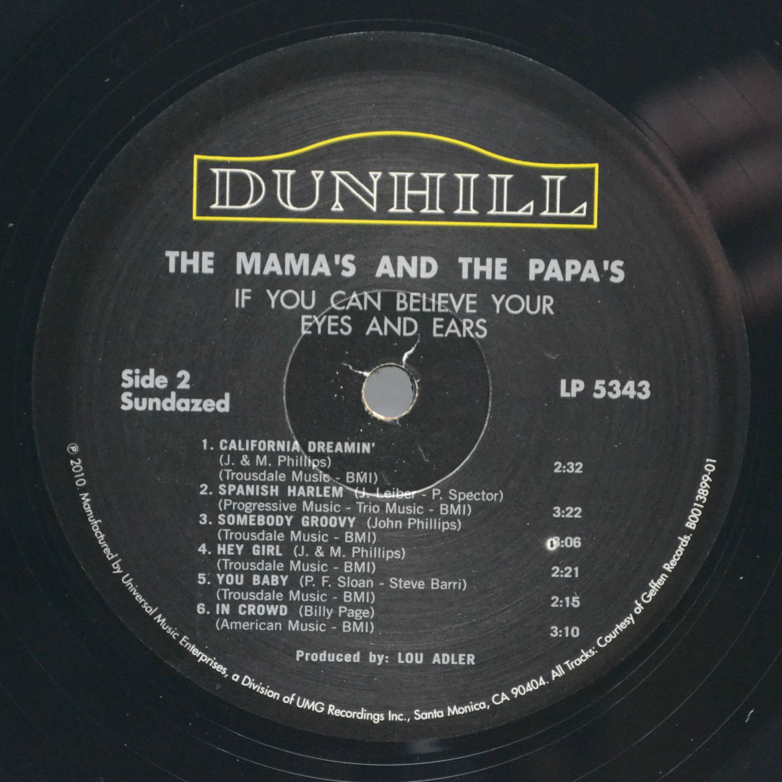 Mama's And The Papa's — If You Can Believe Your Eyes And Ears (USA), 1966