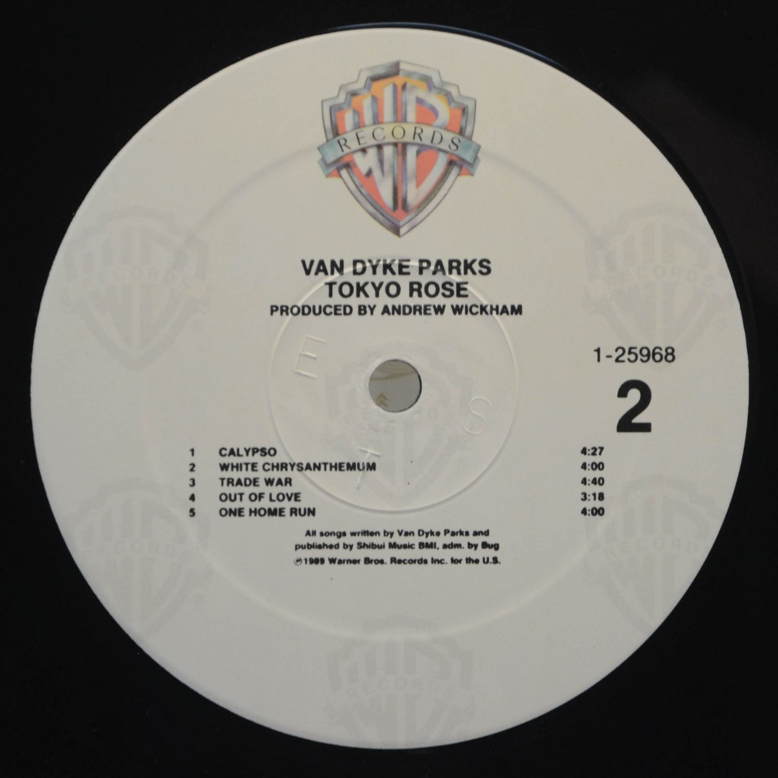 Van Dyke Parks — Tokyo Rose, 1989