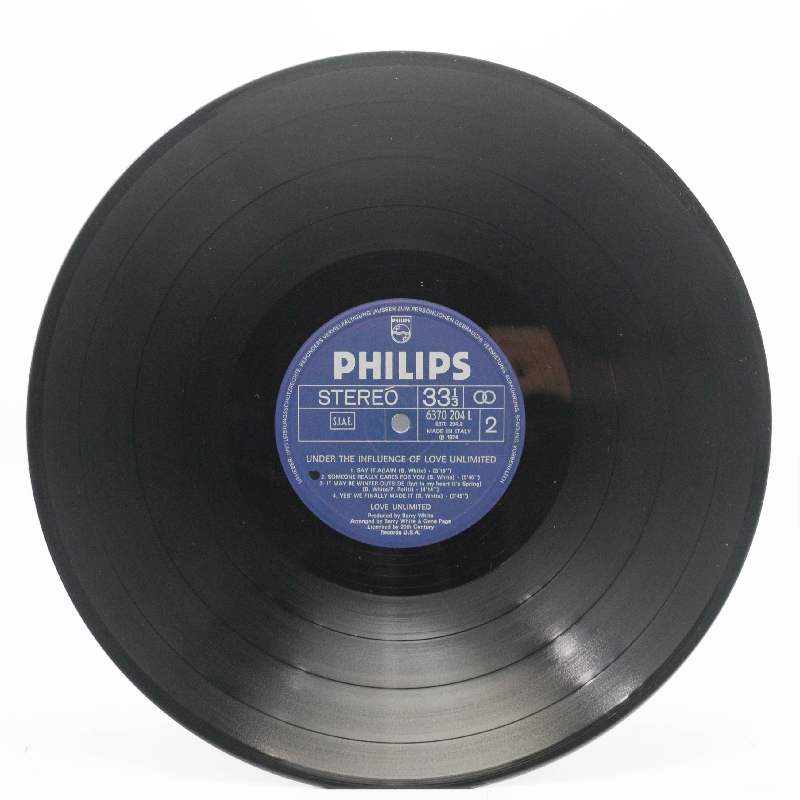 Love Unlimited — Under The Influence Of... Love Unlimited, 1974