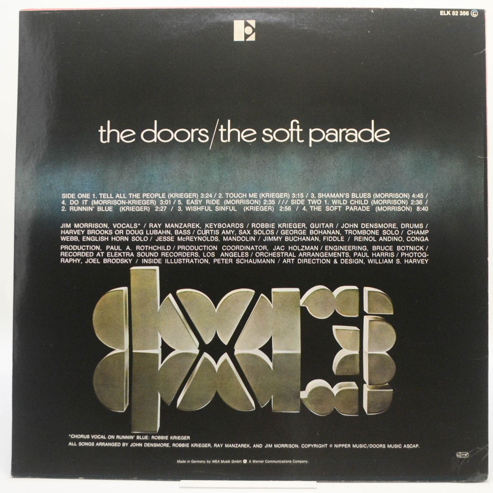 Doors — The Soft Parade, 1984