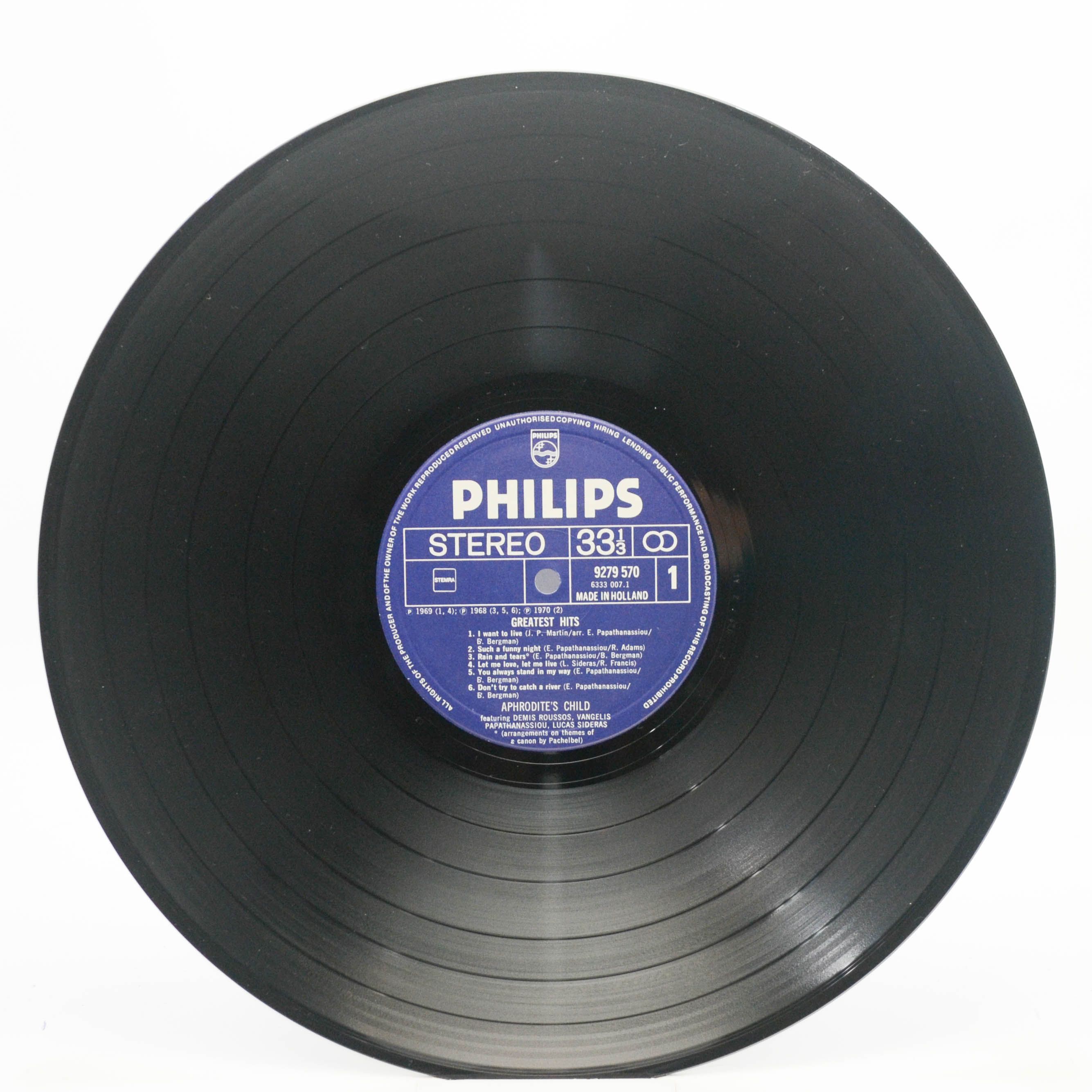 Aphrodite's Child — Greatest Hits, 1979