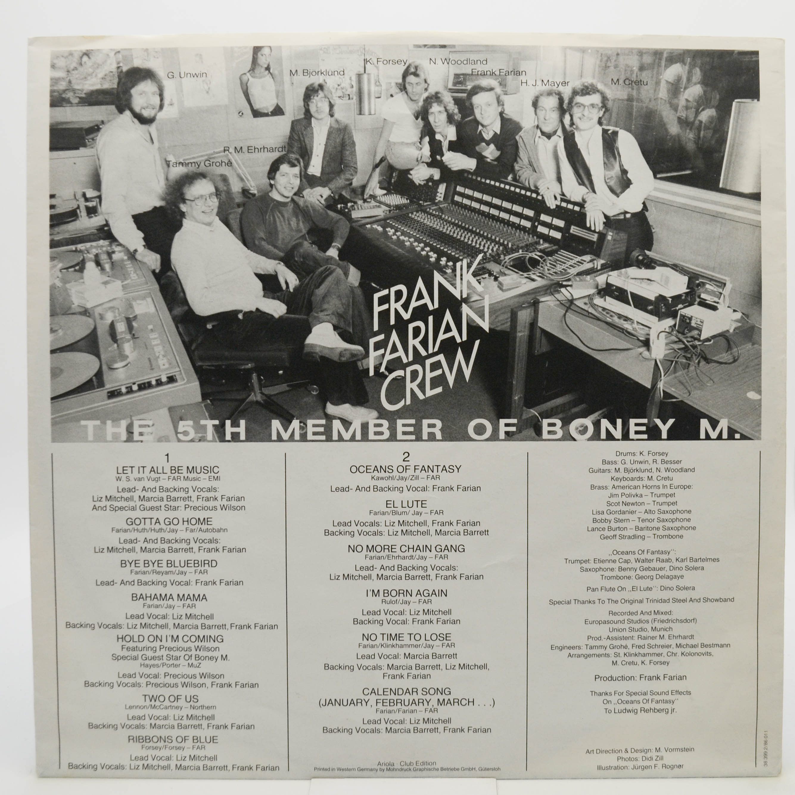 Boney M. — Oceans Of Fantasy, 1979