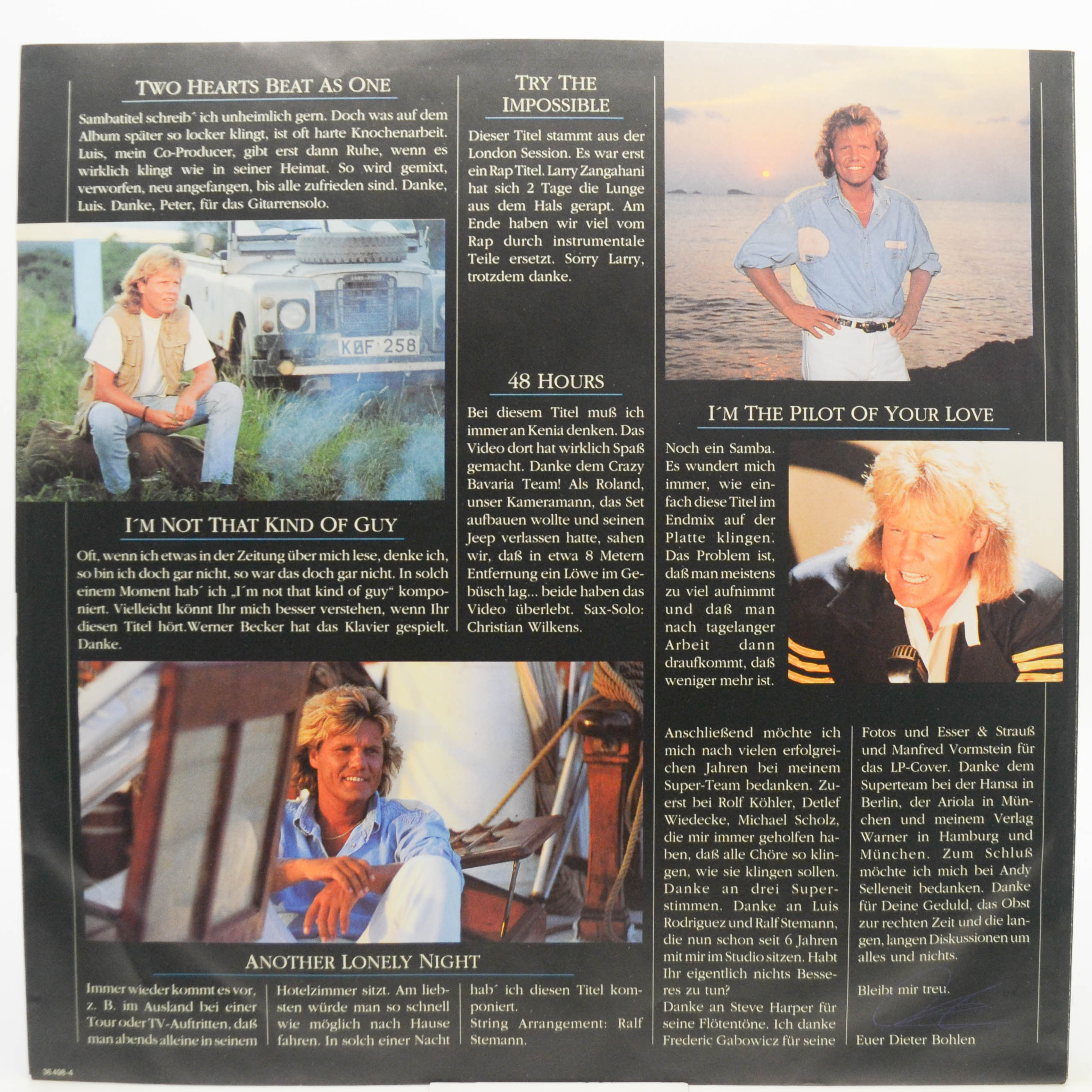 Blue System — Obsession, 1990