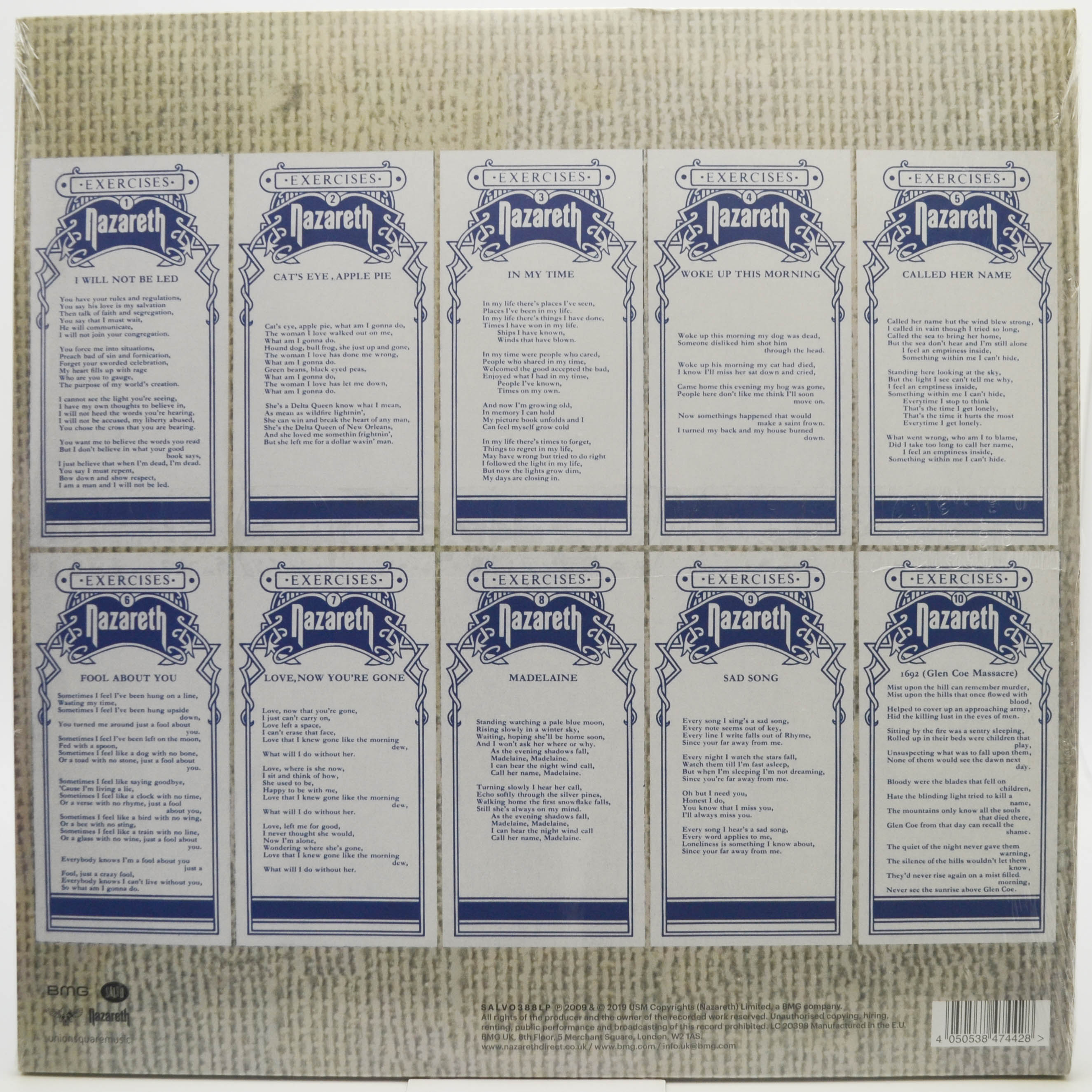 Nazareth — Exercises, 1972