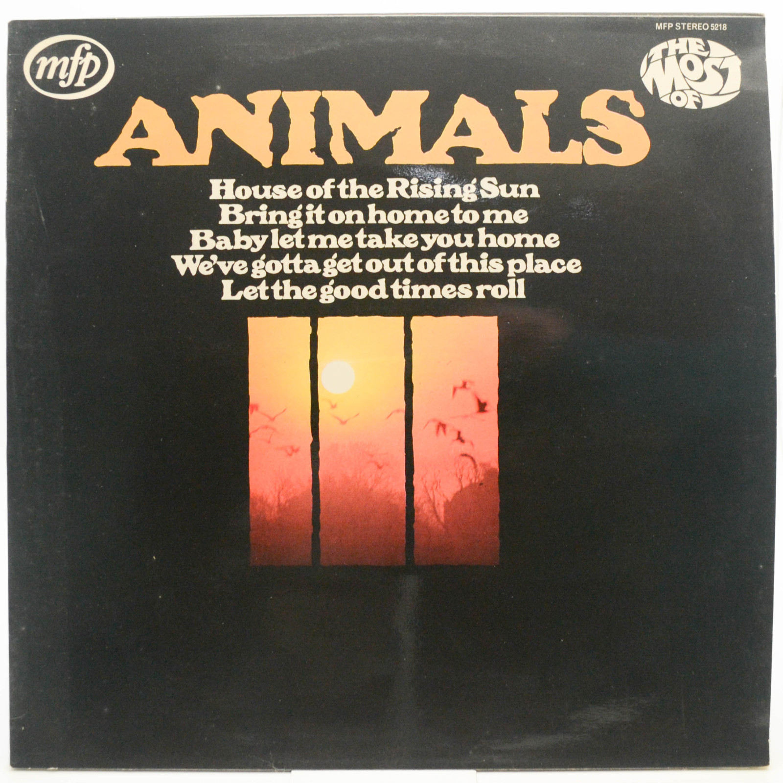 Виниловая пластинка Animals — The Most Of (UK), 1971