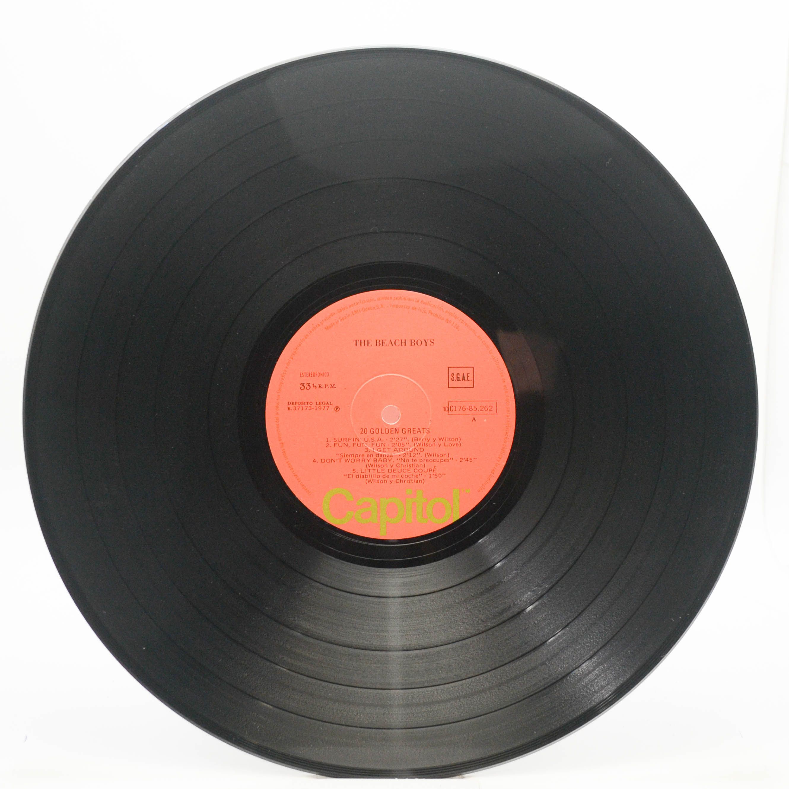 Beach Boys — 20 Golden Greats - 20 Grandes Exitos (2LP), 1977