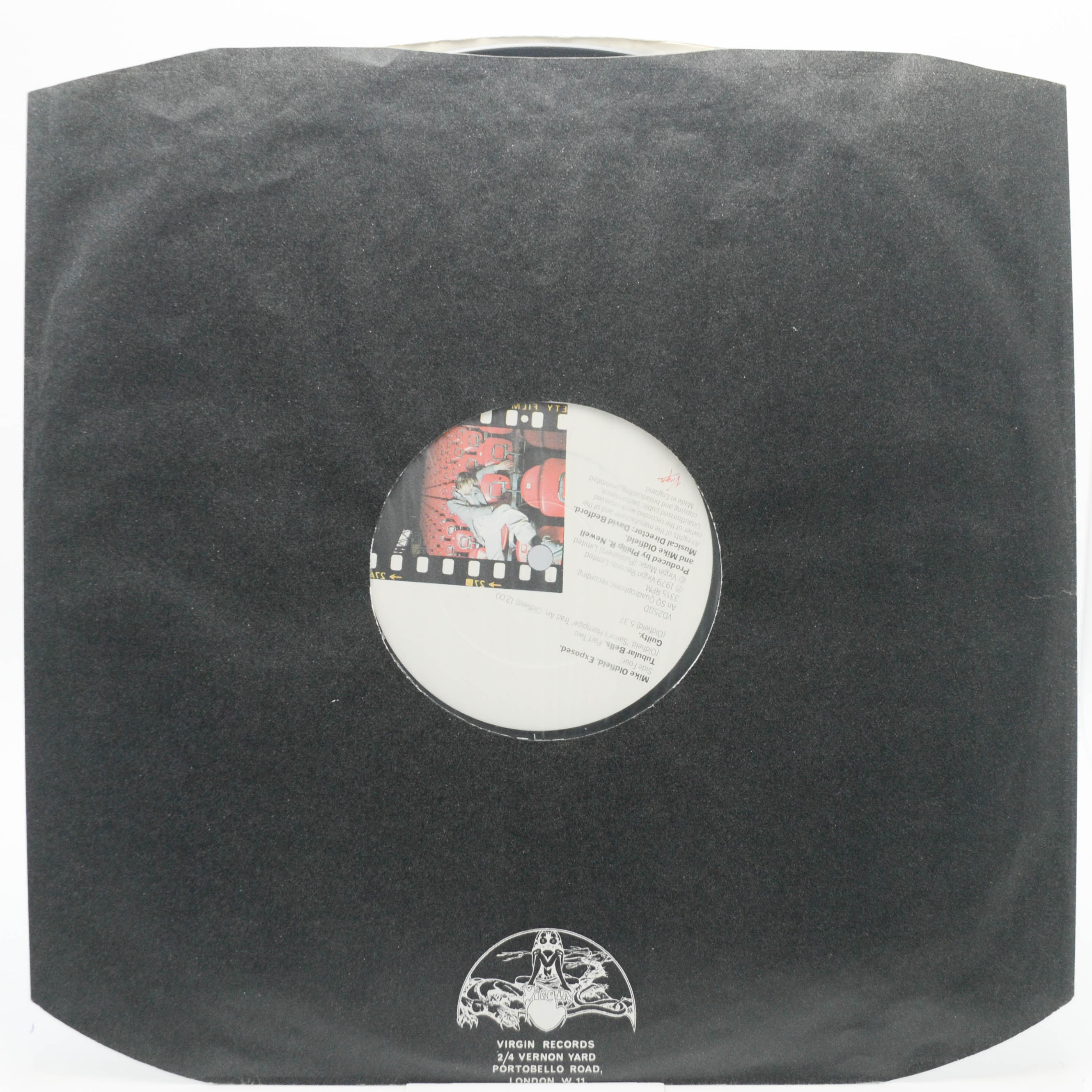 Mike Oldfield — Exposed (2LP, UK, Quadraphonic ), 1979