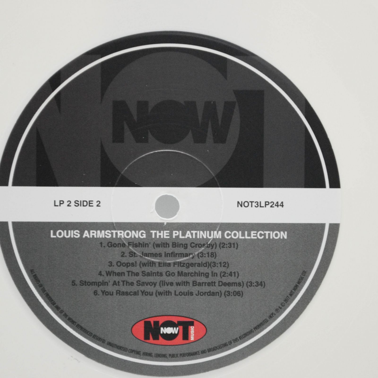 Louis Armstrong — The Platinum Collection (3LP), 2017