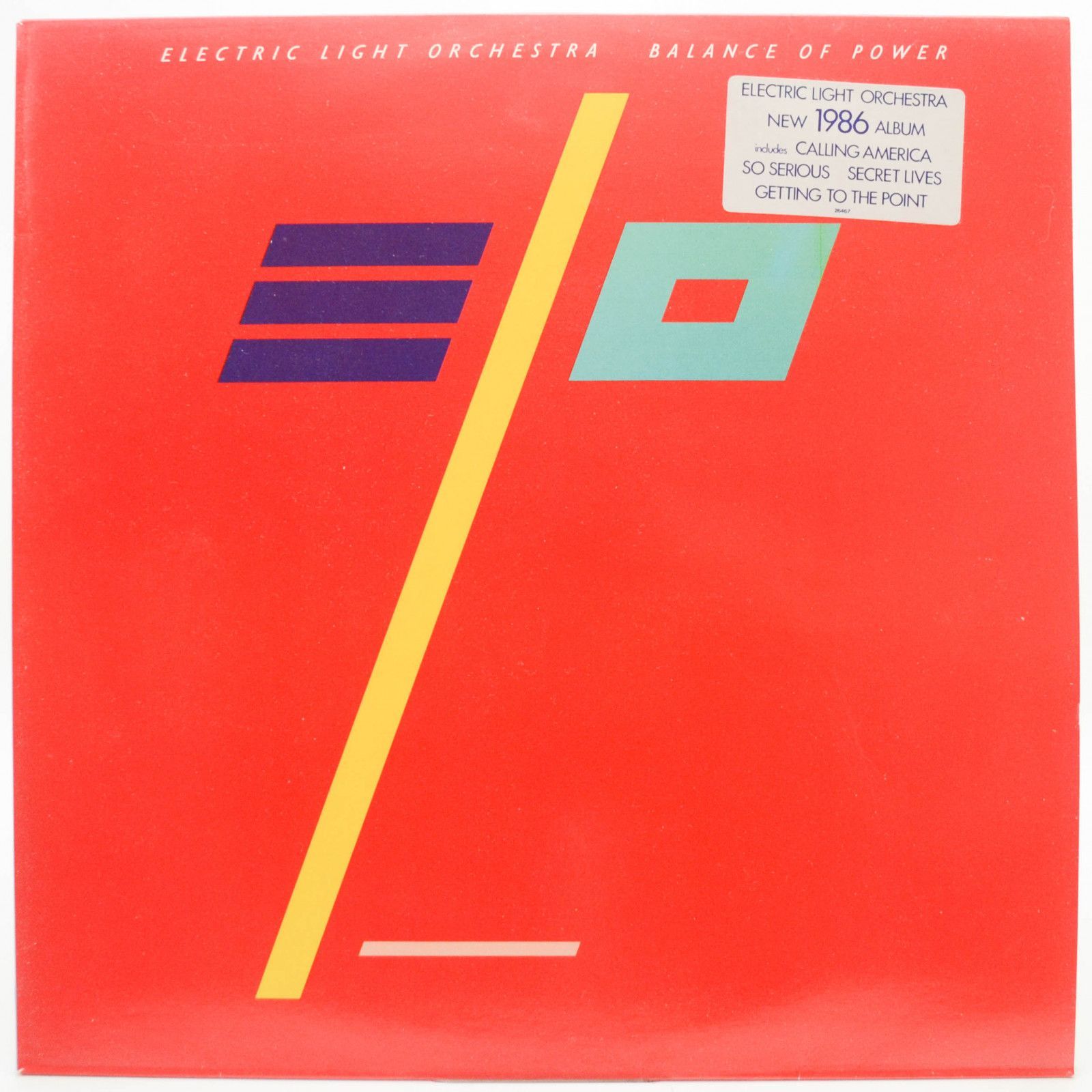 Electric Light Orchestra — Balance Of Power, 1986