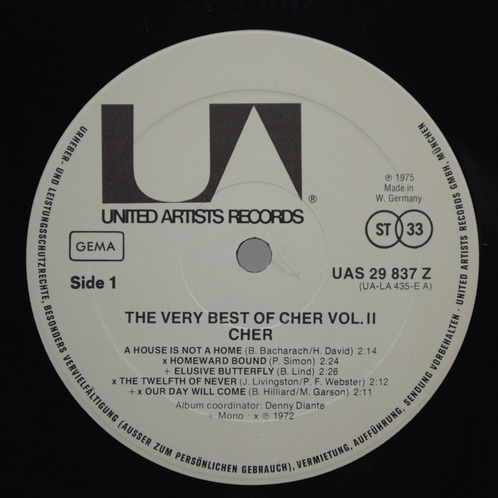 Cher — The Very Best Of Cher Vol. 2, 1975