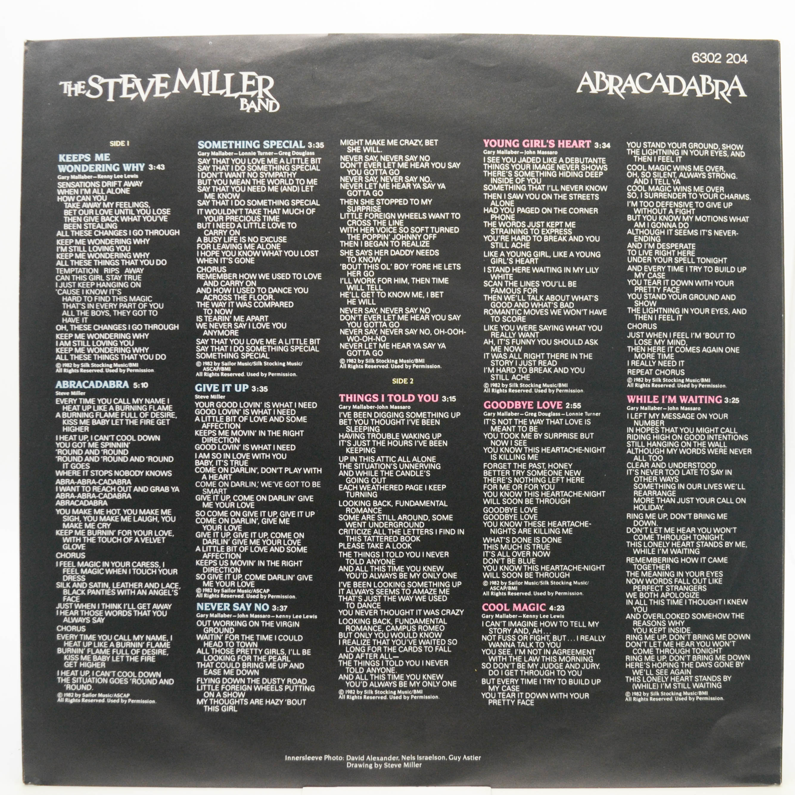 Steve Miller Band — Abracadabra, 1982