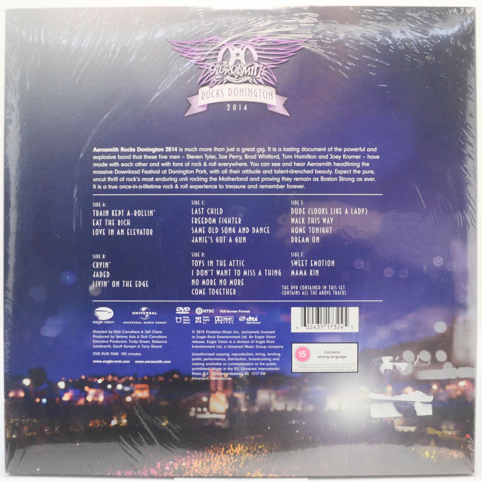 Aerosmith — Rocks Donington 2014 (3LP), 2015