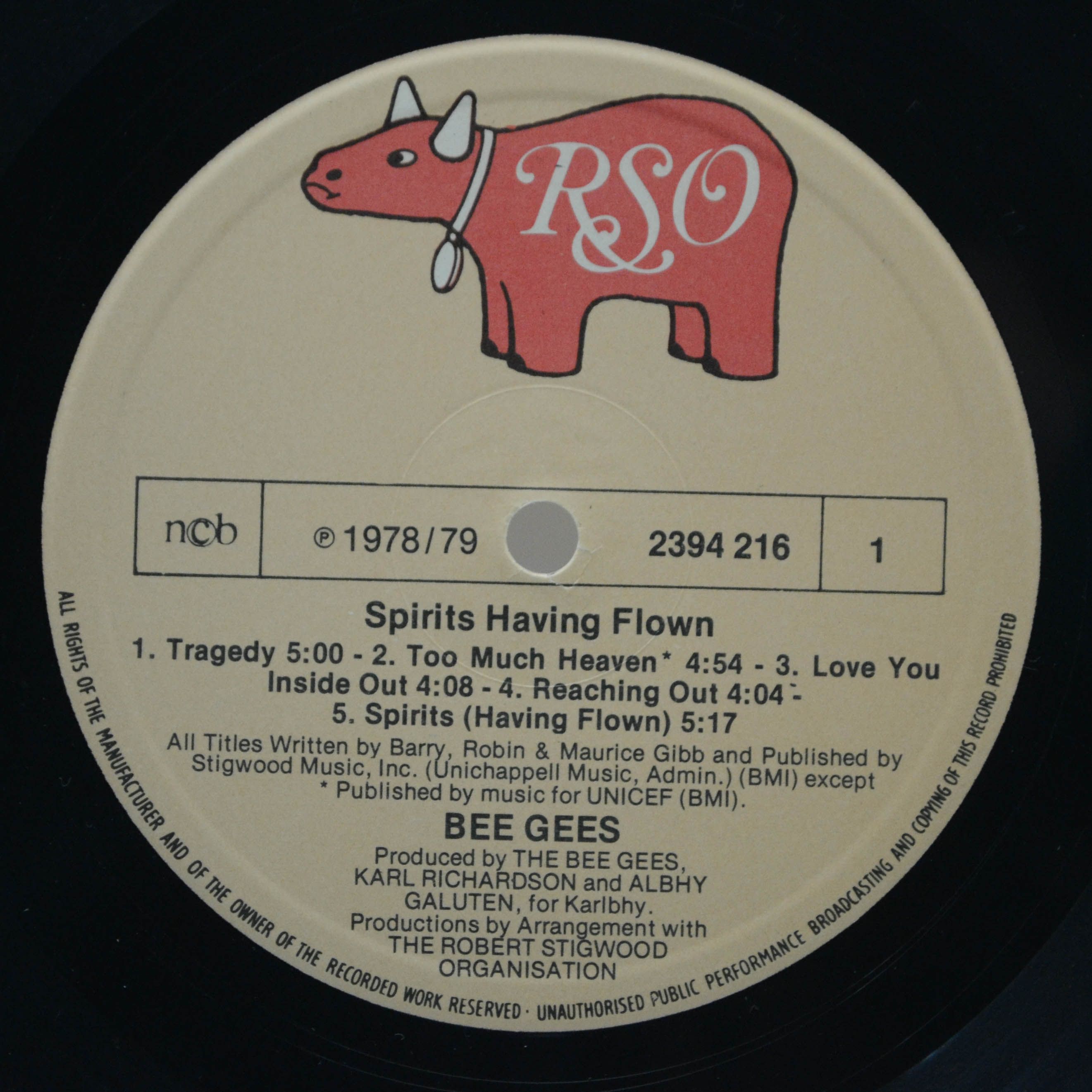 Bee Gees — Spirits Having Flown, 1979