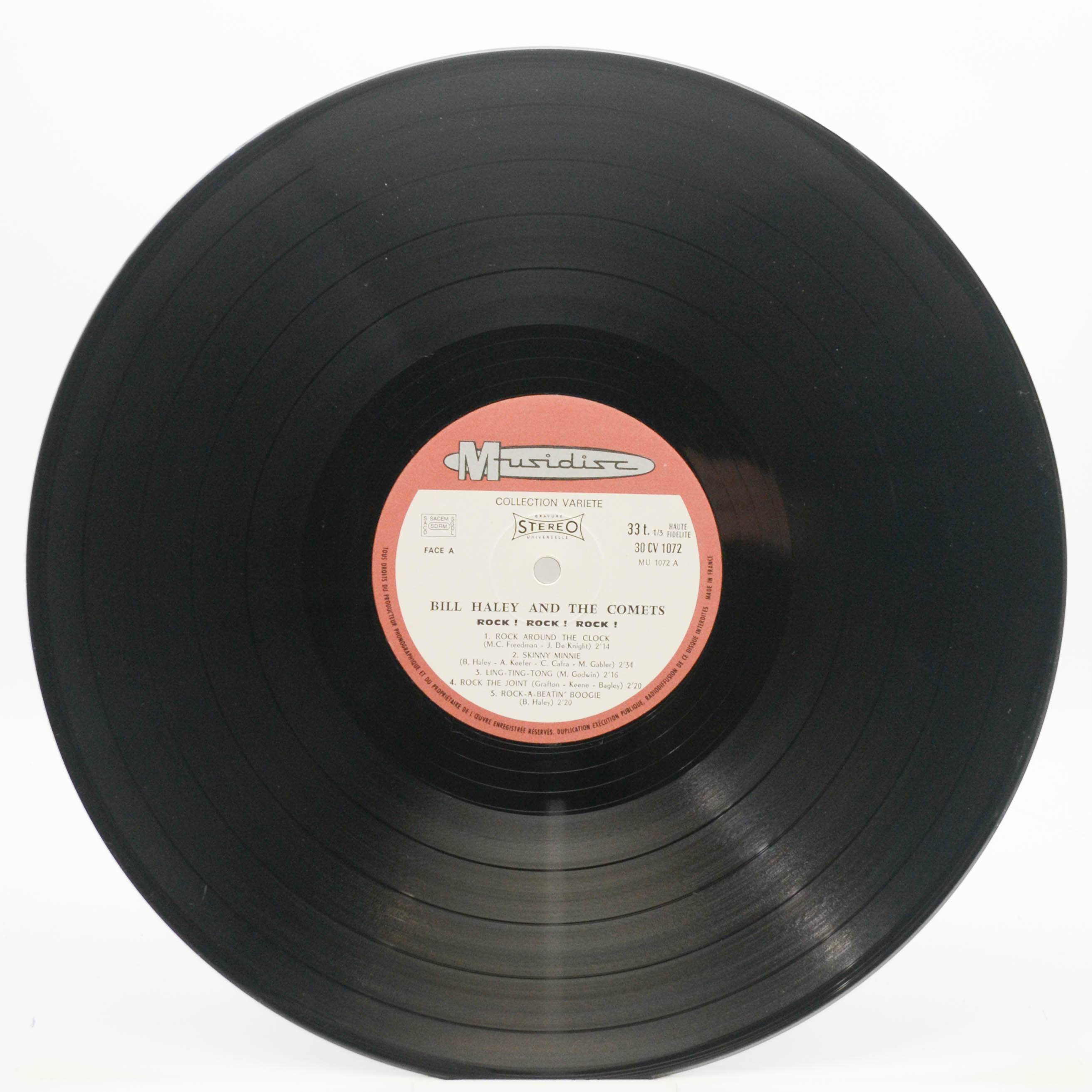 Bill Haley And The Comets — Rock ! Rock ! Rock !, 1970