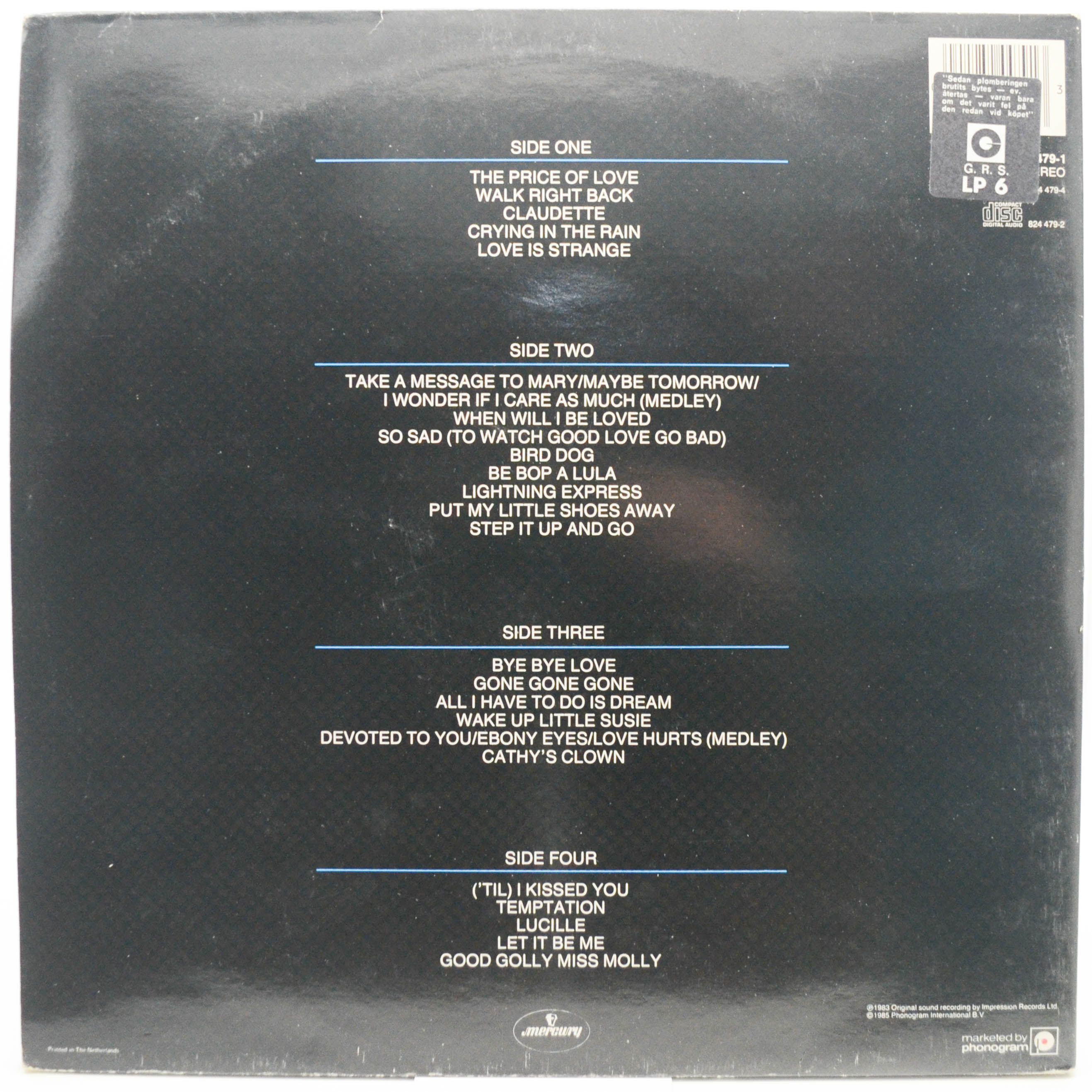 Виниловая пластинка Everly Brothers — The Reunion Concert (2LP), 1983