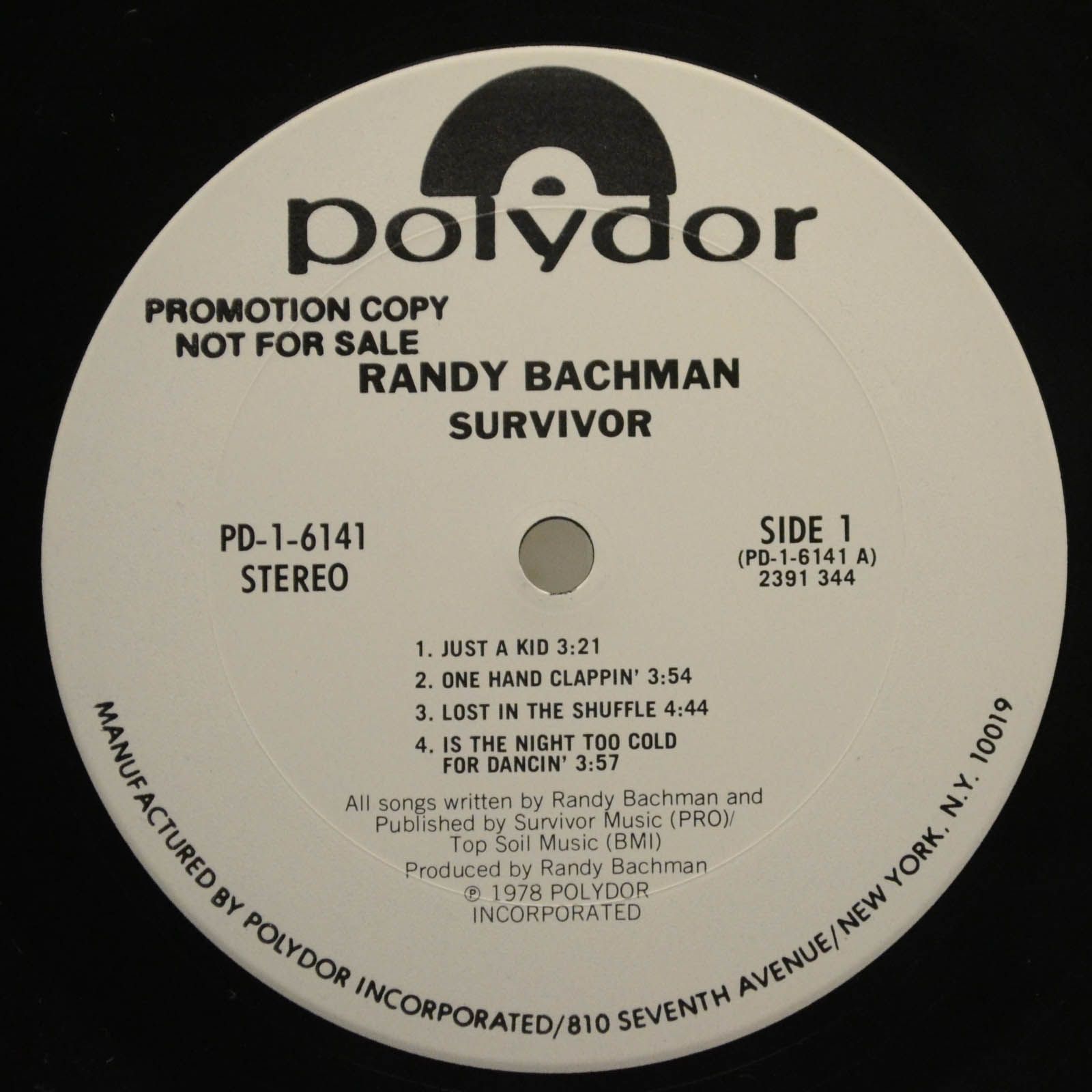 Randy Bachman — Survivor, 1978