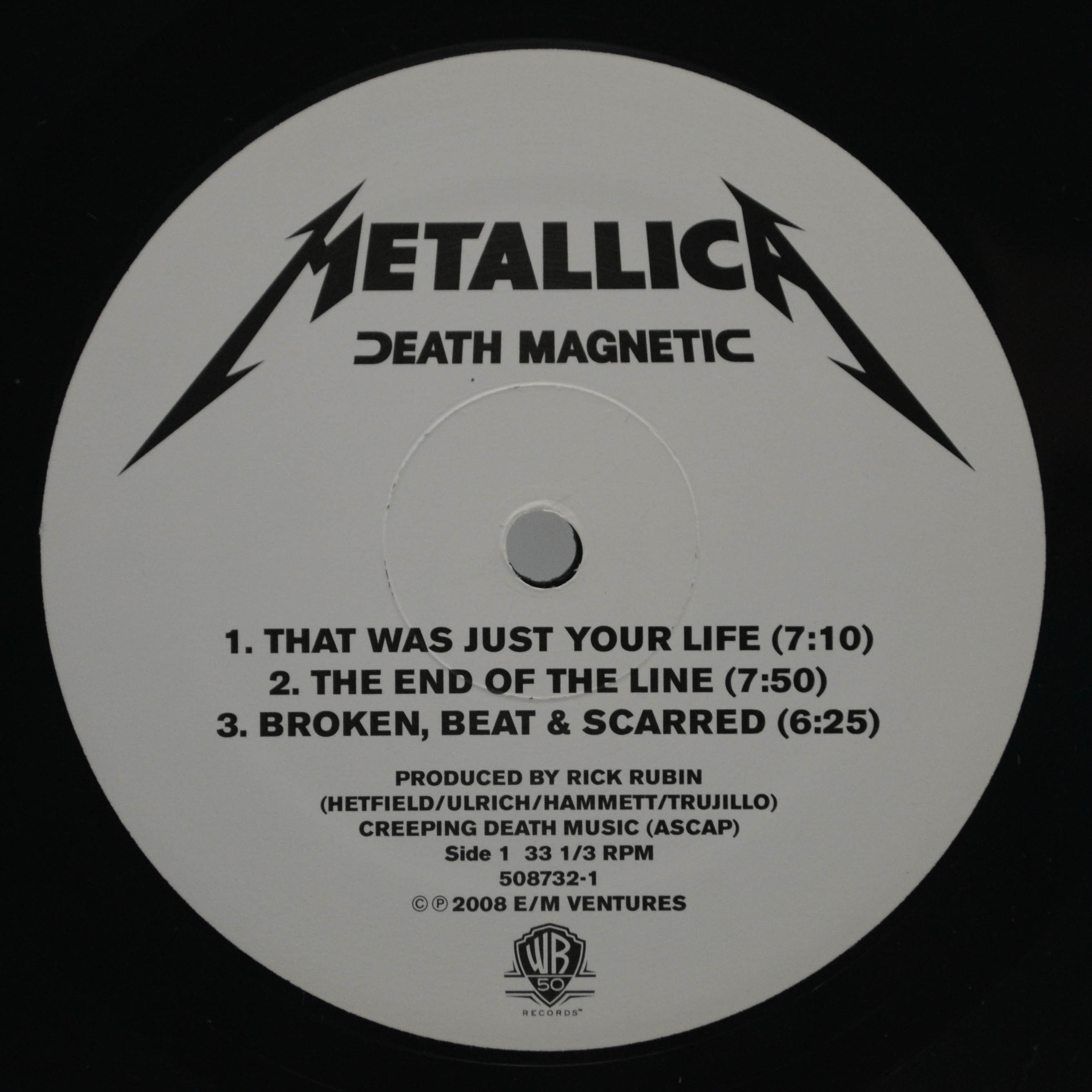 Metallica — Death Magnetic (2LP, 1-st, USA), 2008