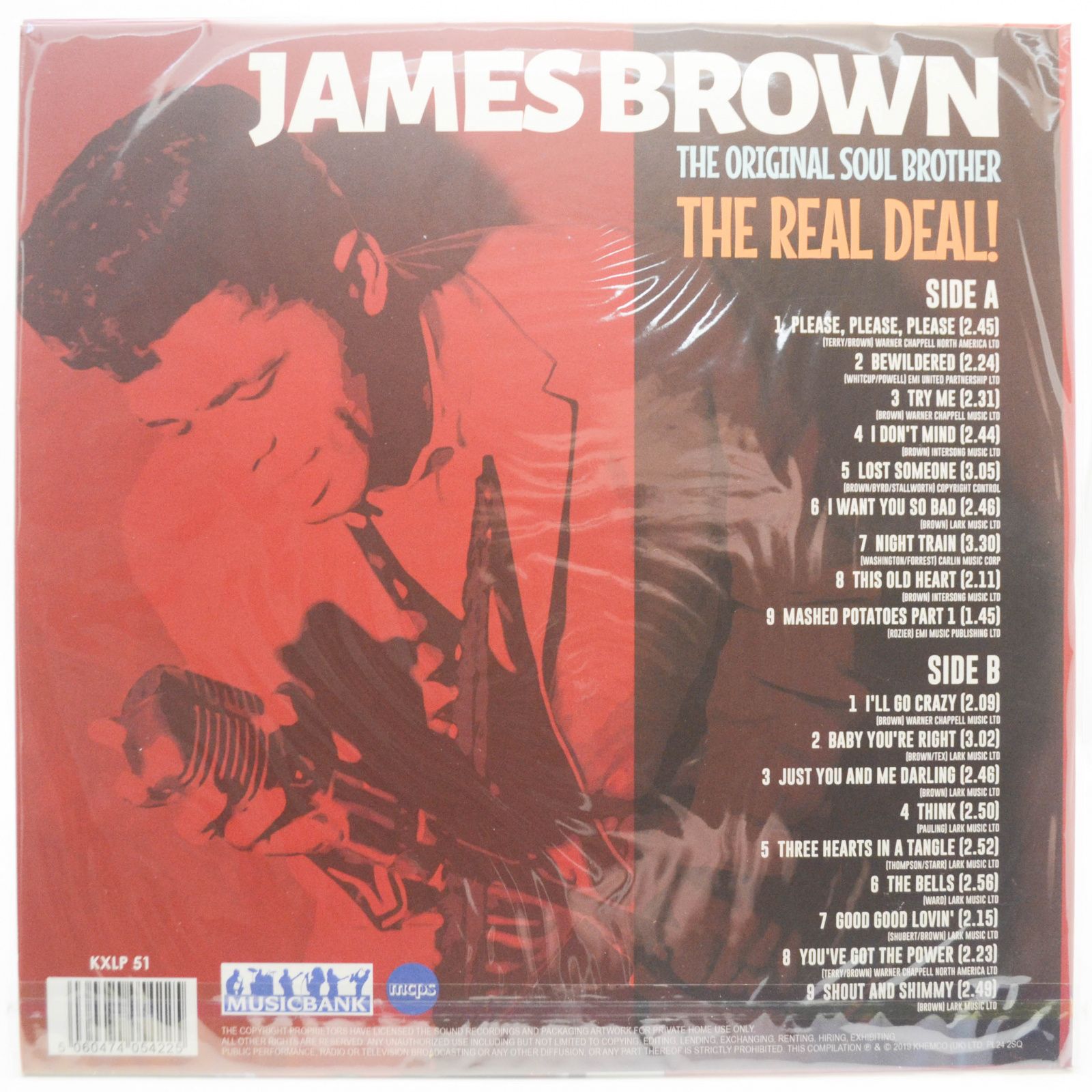 James Brown — The Original Soul Brother - The Real Deal! (UK), 2019