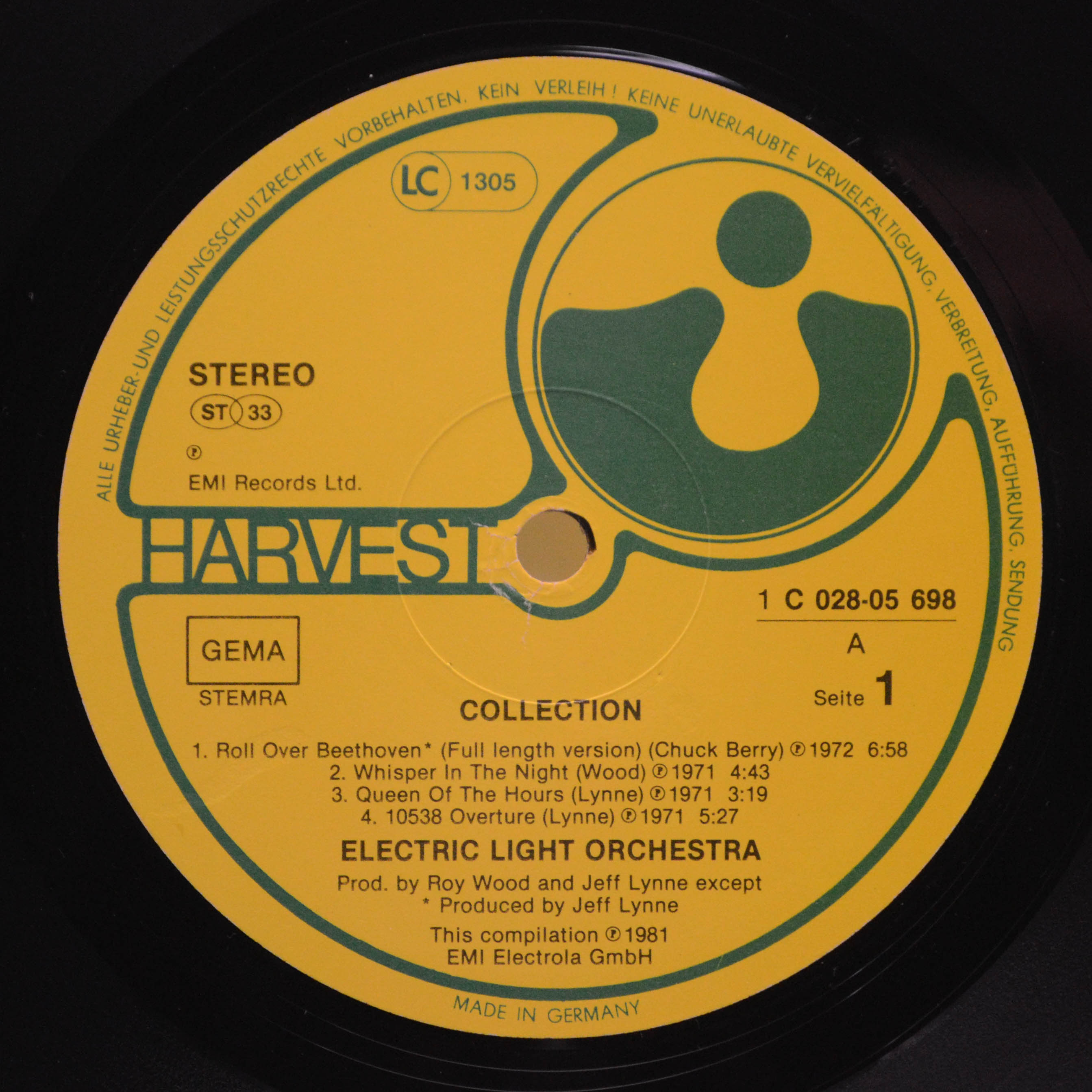 Electric Light Orchestra — Collection, 1981