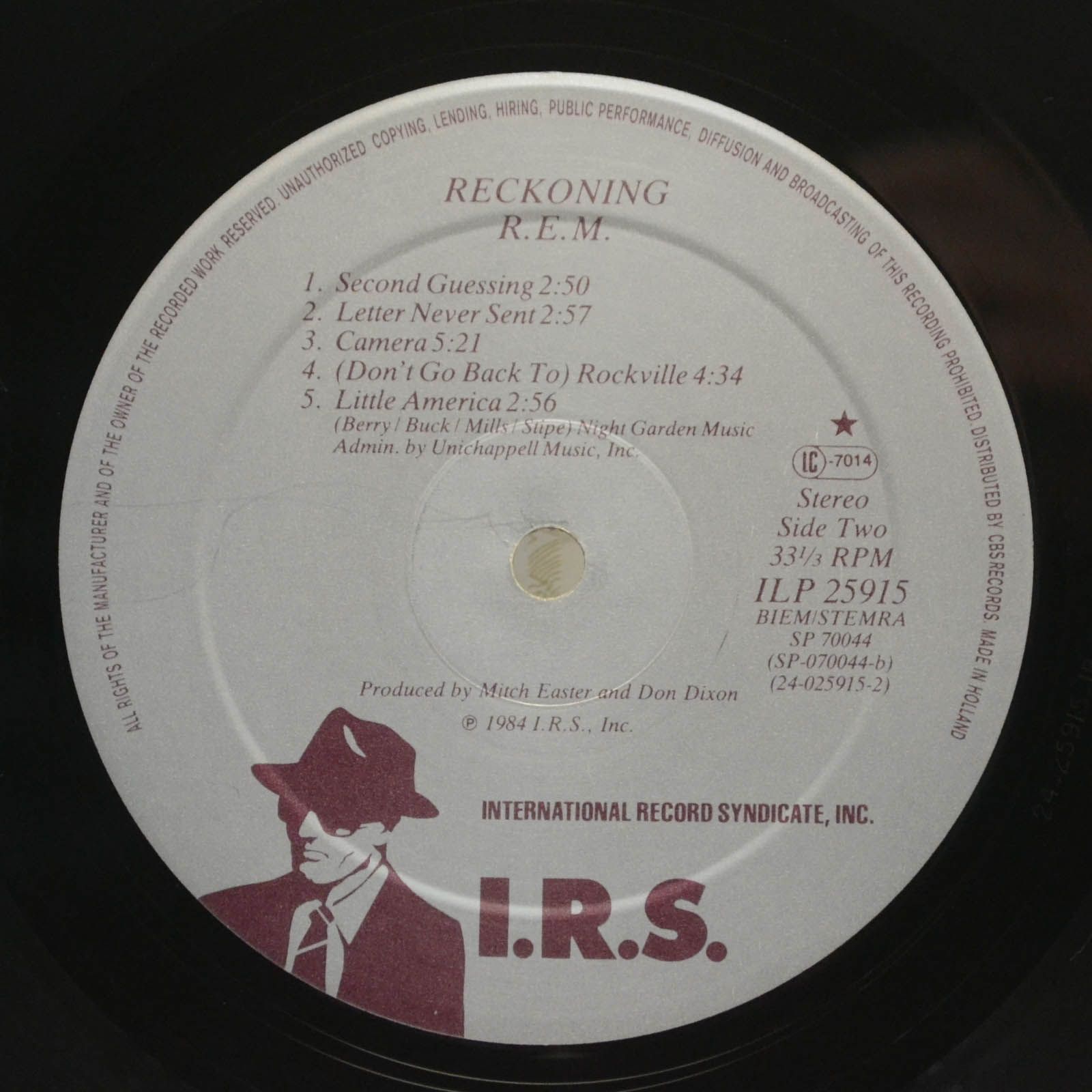 R.E.M. — Reckoning, 1984