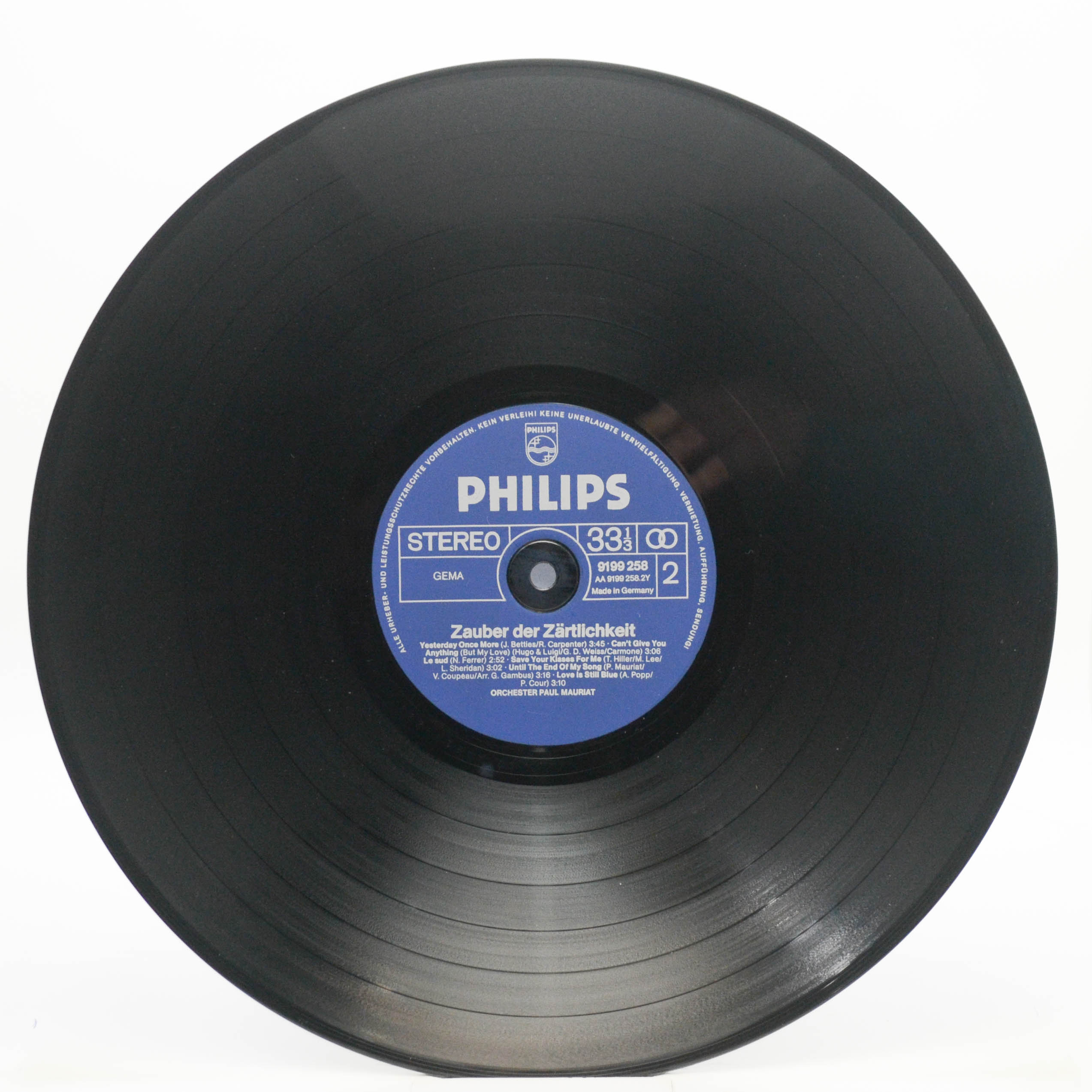 Orchester Paul Mauriat — Zauber Der Zärtlichkeit, 1977