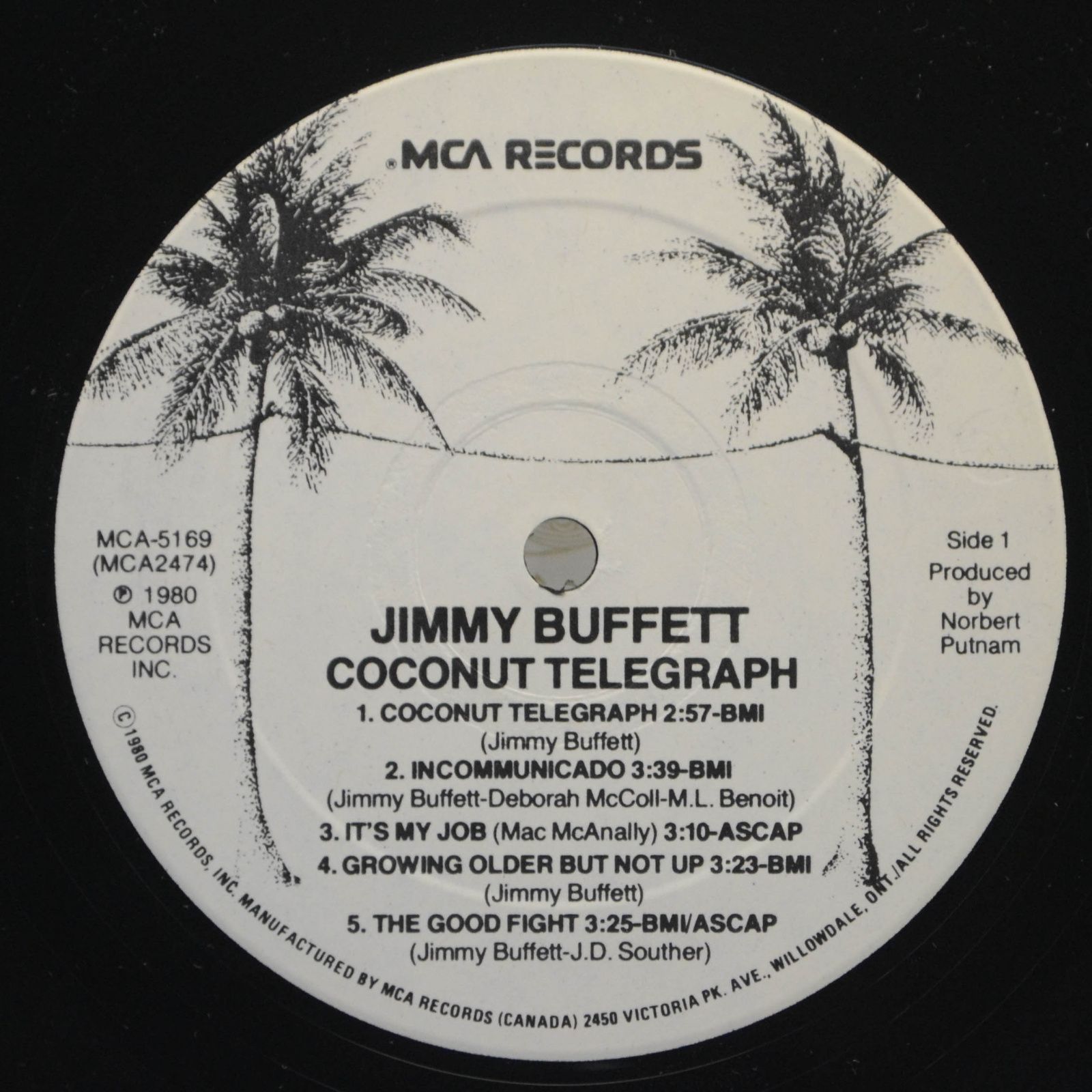 Jimmy Buffett — Coconut Telegraph, 1981