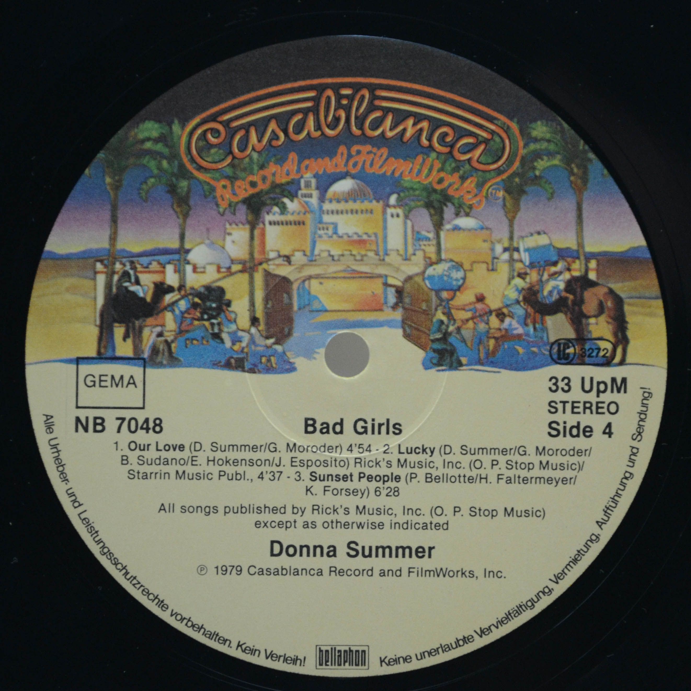 Donna Summer — Bad Girls (2LP), 1979