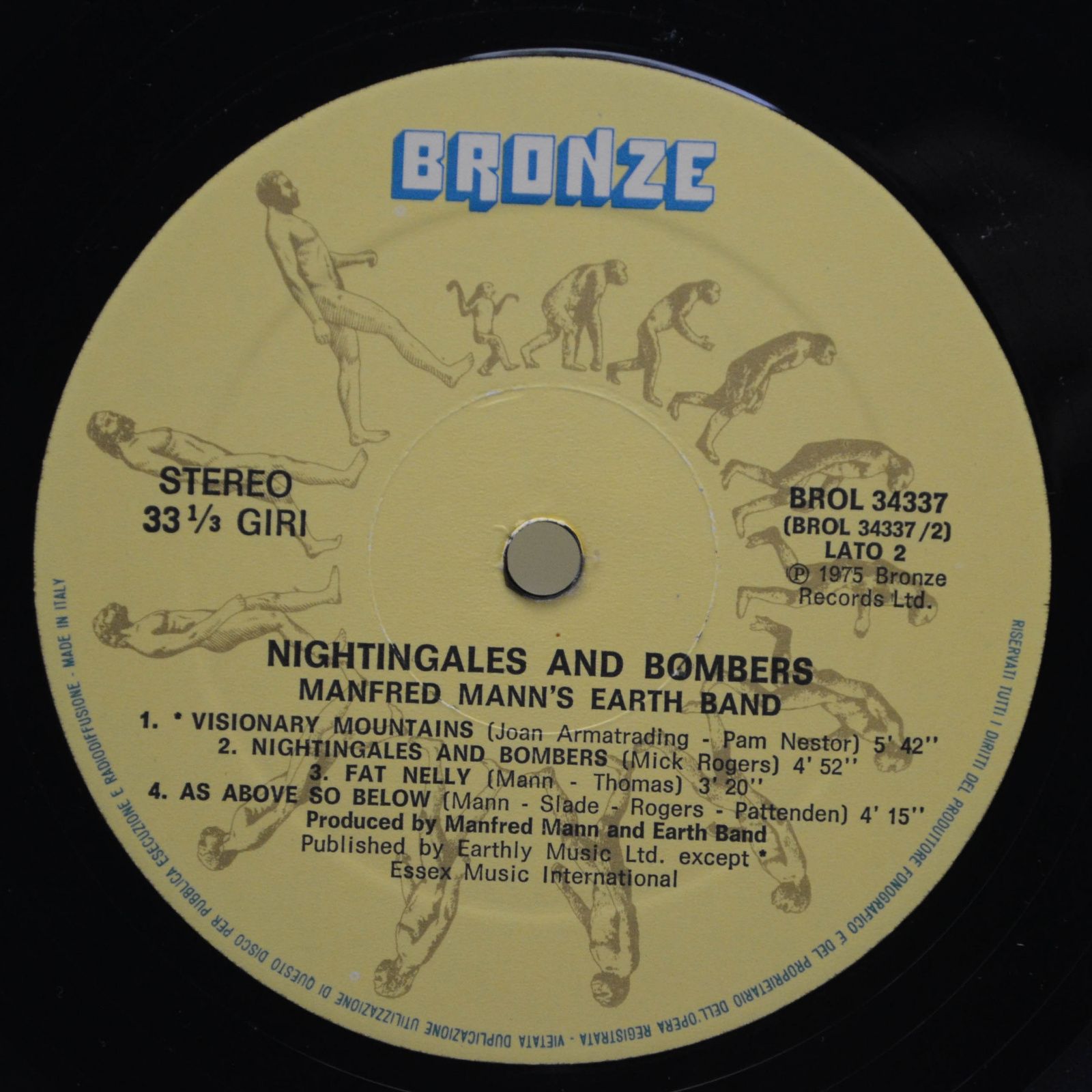 Manfred Mann's Earth Band — Nightingales & Bombers, 1975